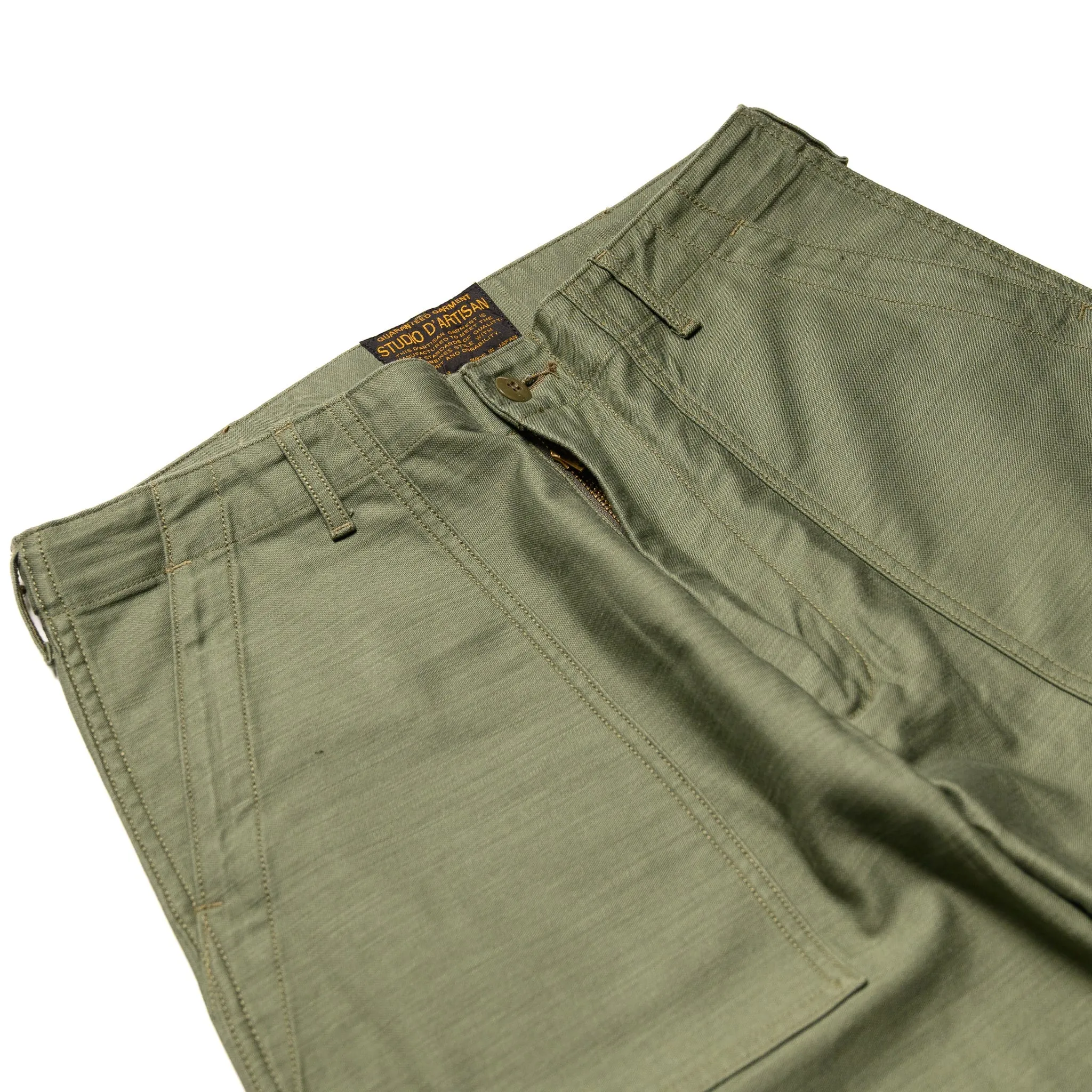 1898 Baker Pants - Army Green sold by BlackBlue product image thumbnail 4
