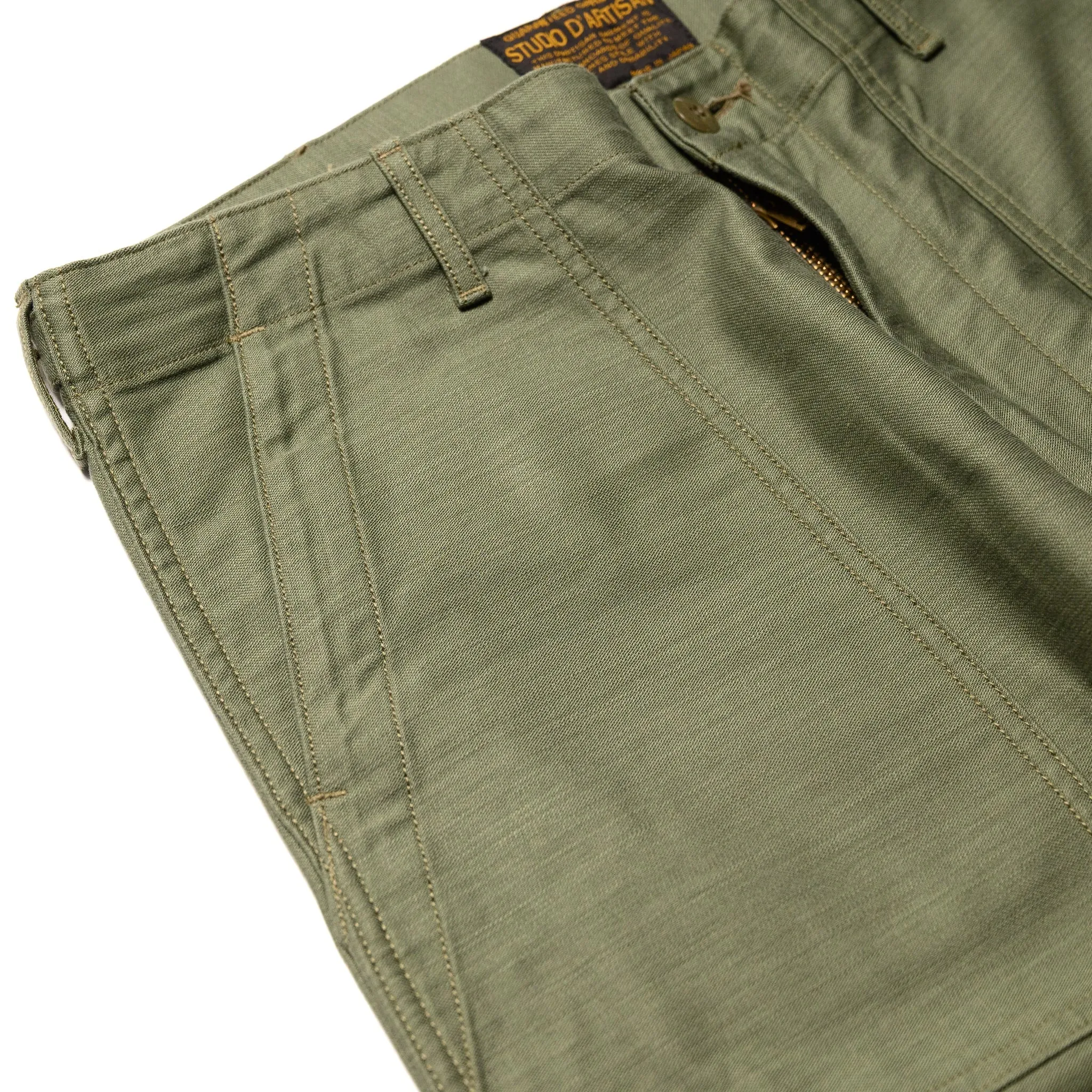 1898 Baker Pants - Army Green sold by BlackBlue product image thumbnail 5