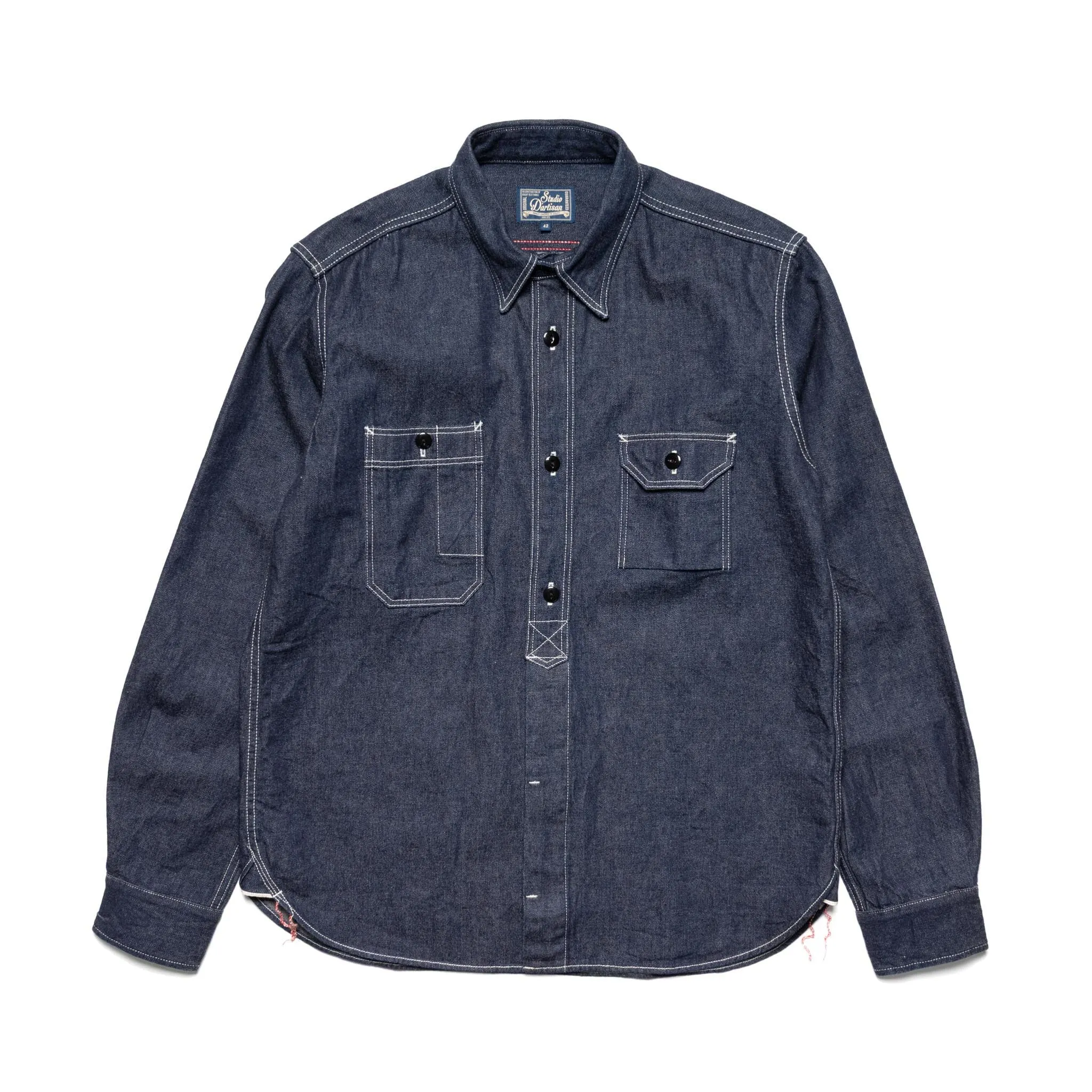 5333B 11oz Selvedge Denim Work Shirt sold by BlackBlue
