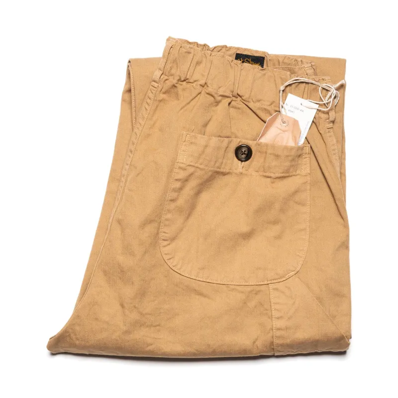 French Work Pants - Khaki made by orSlow