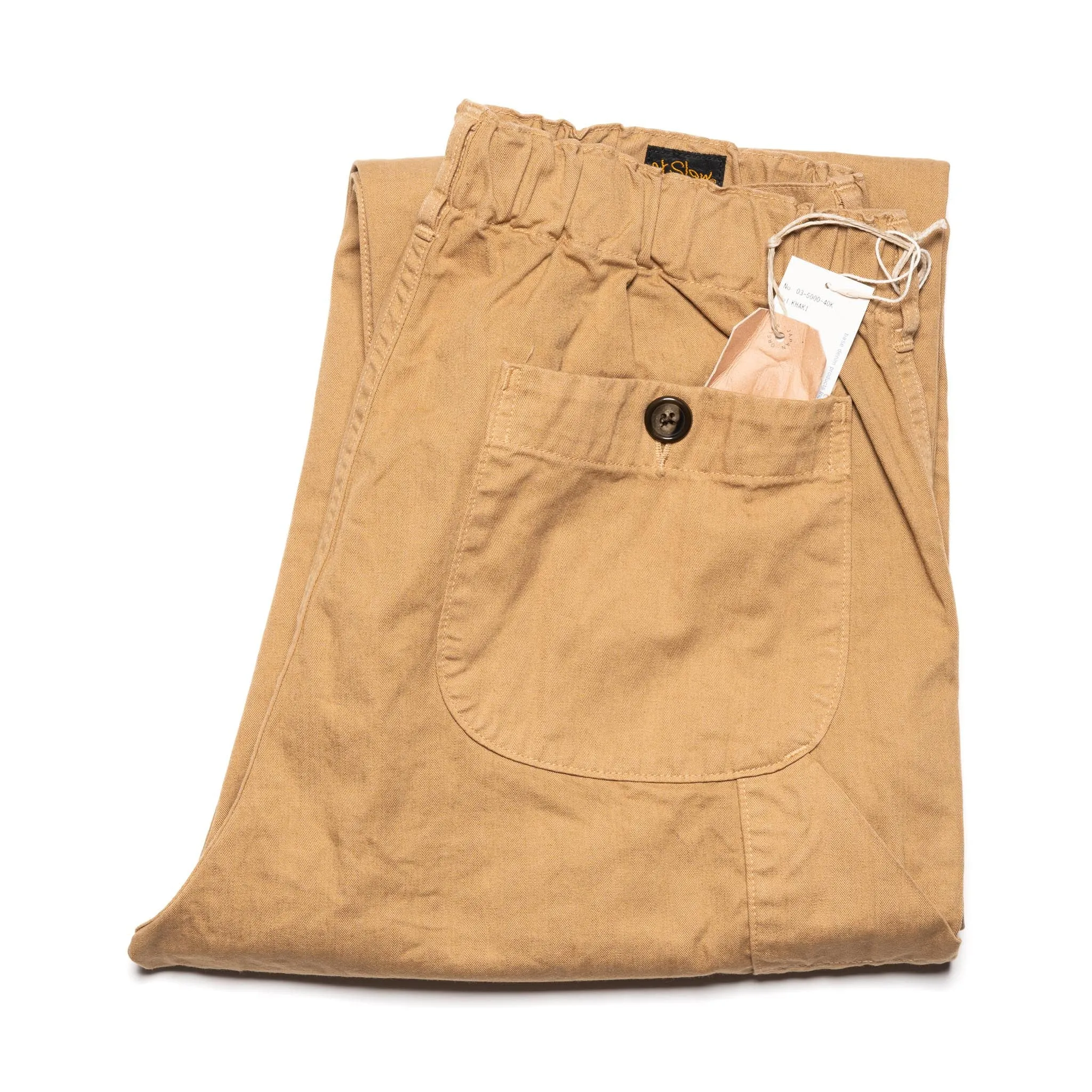 French Work Pants - Khaki sold by BlackBlue