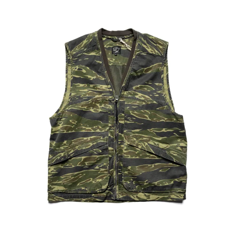 Utility Vest - Tiger Camo made by orSlow