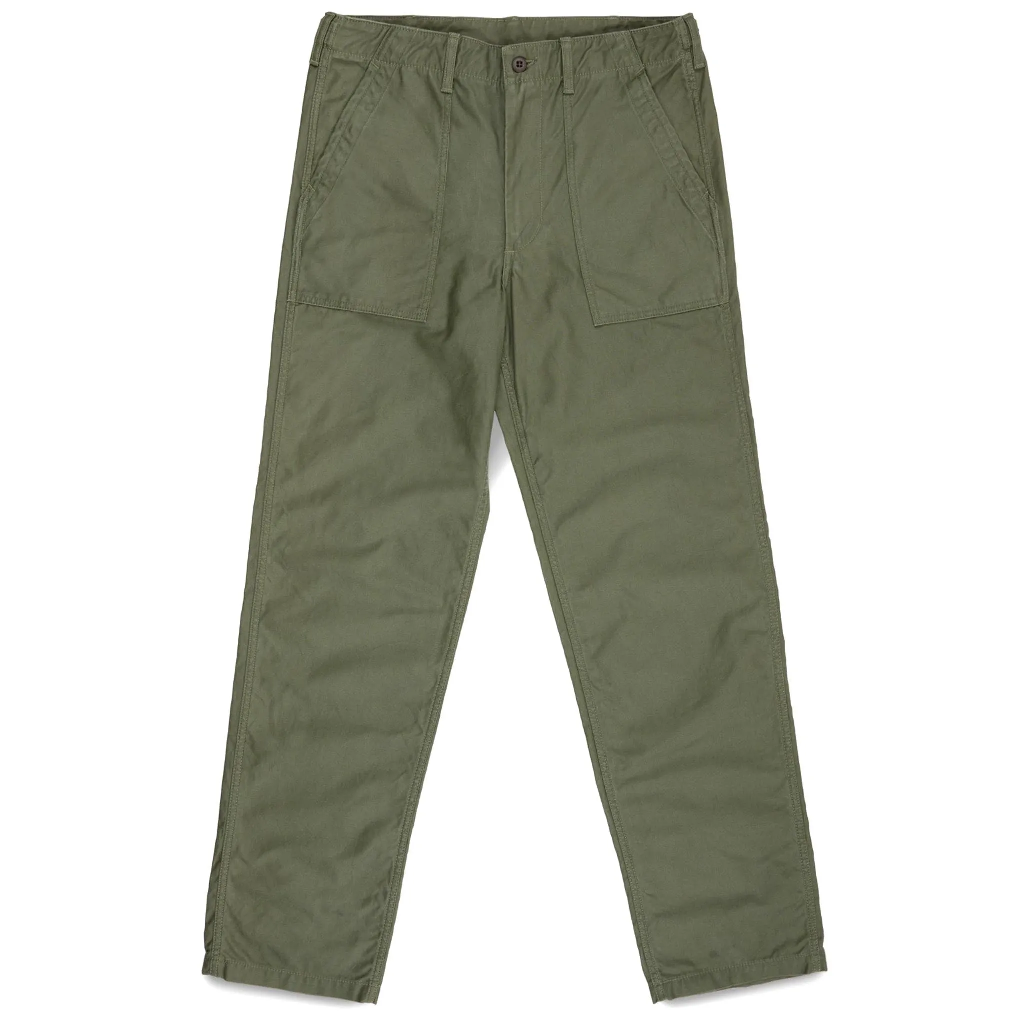IH-744-GRN 10oz Back Sateen Baker Pants - Army Green sold by BlackBlue