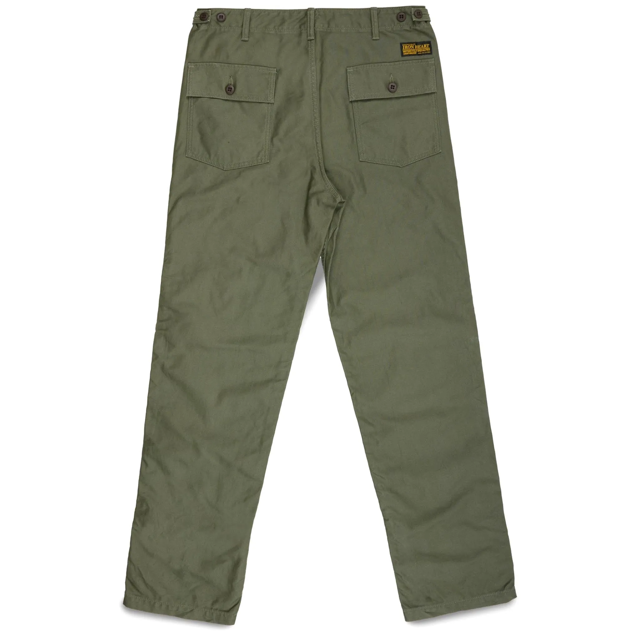 IH-744-GRN 10oz Back Sateen Baker Pants - Army Green sold by BlackBlue product image thumbnail 2