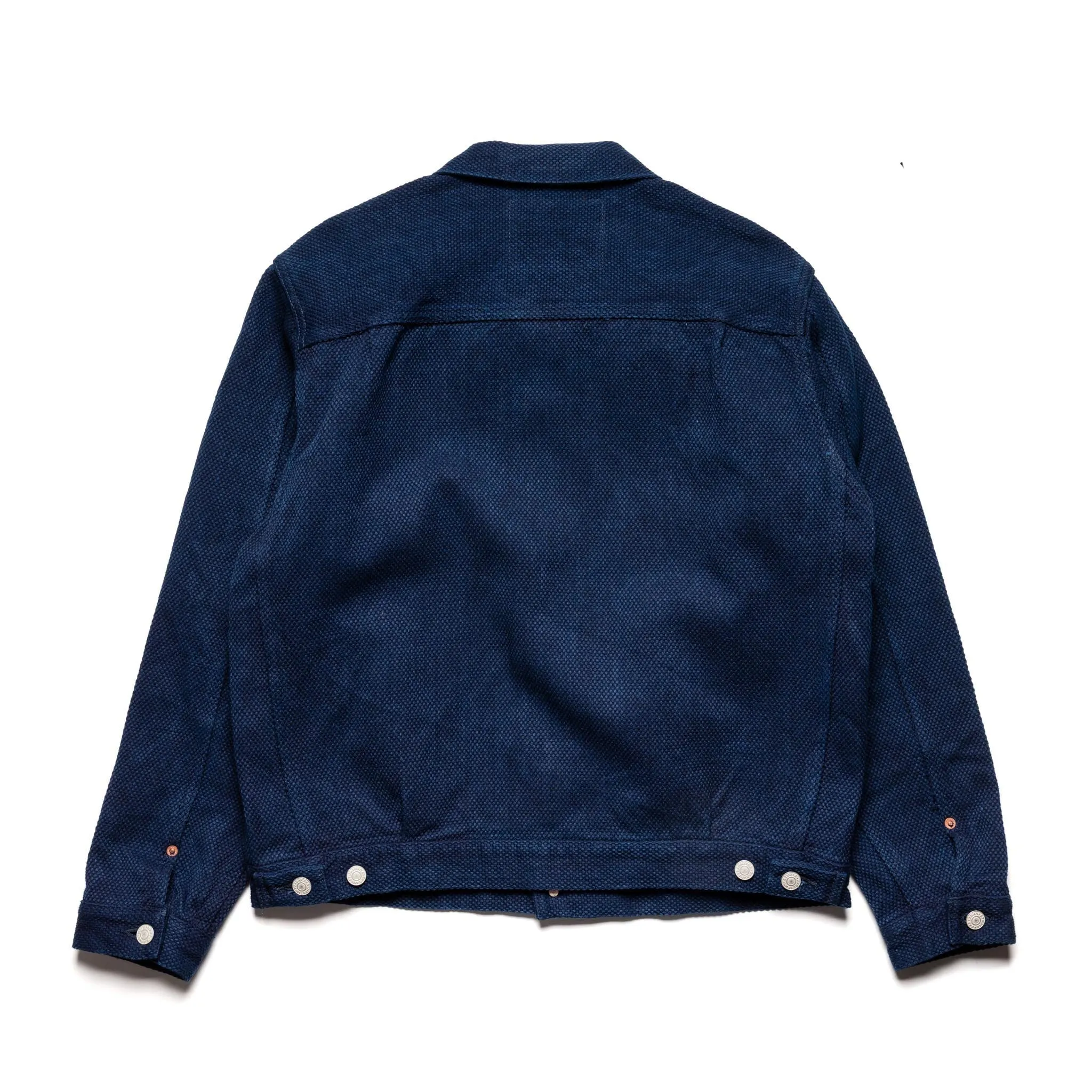 4619 "Kasezome" Indigo Sashiko Type 2 Selvedge Jacket sold by BlackBlue product image thumbnail 2