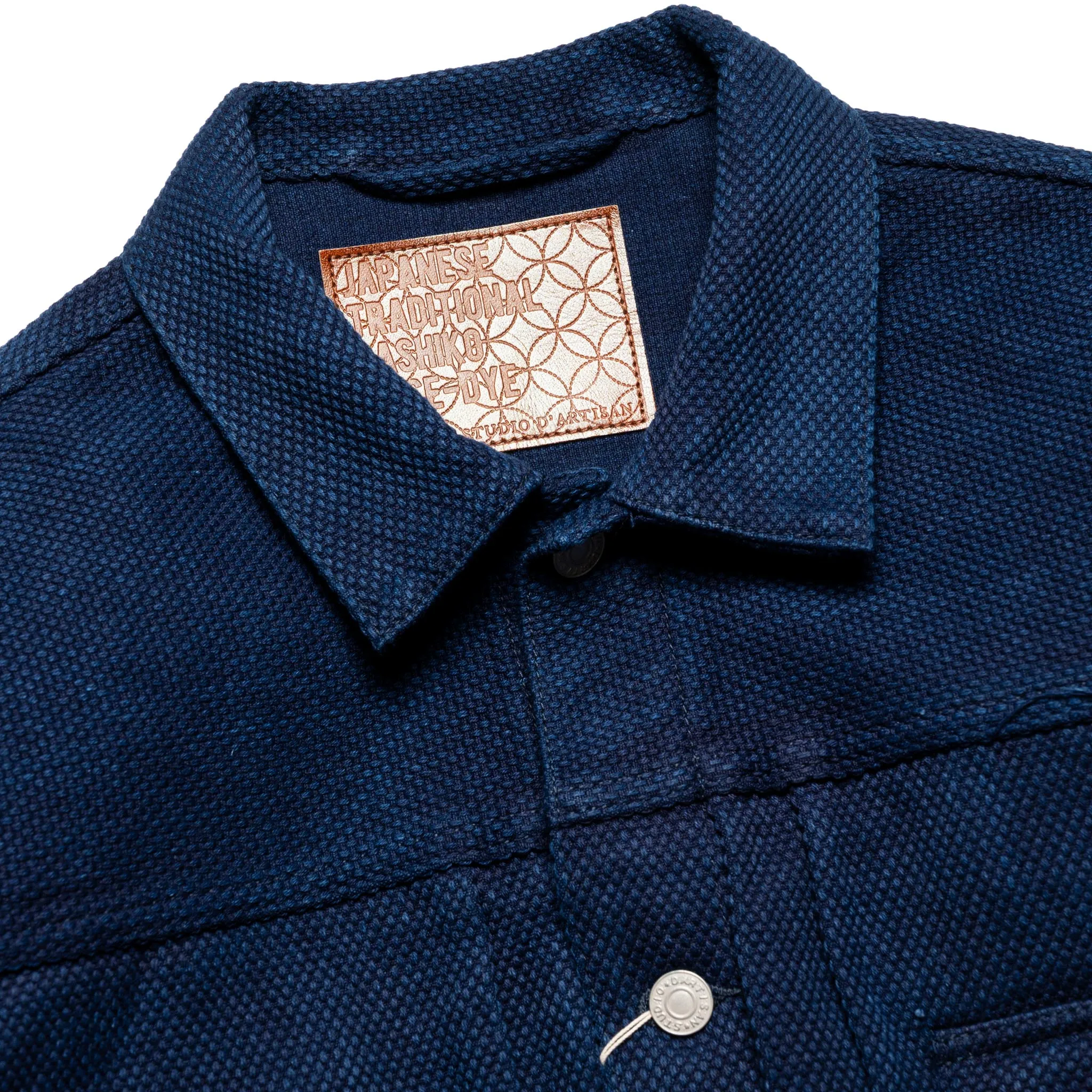 4619 "Kasezome" Indigo Sashiko Type 2 Selvedge Jacket sold by BlackBlue product image thumbnail 3