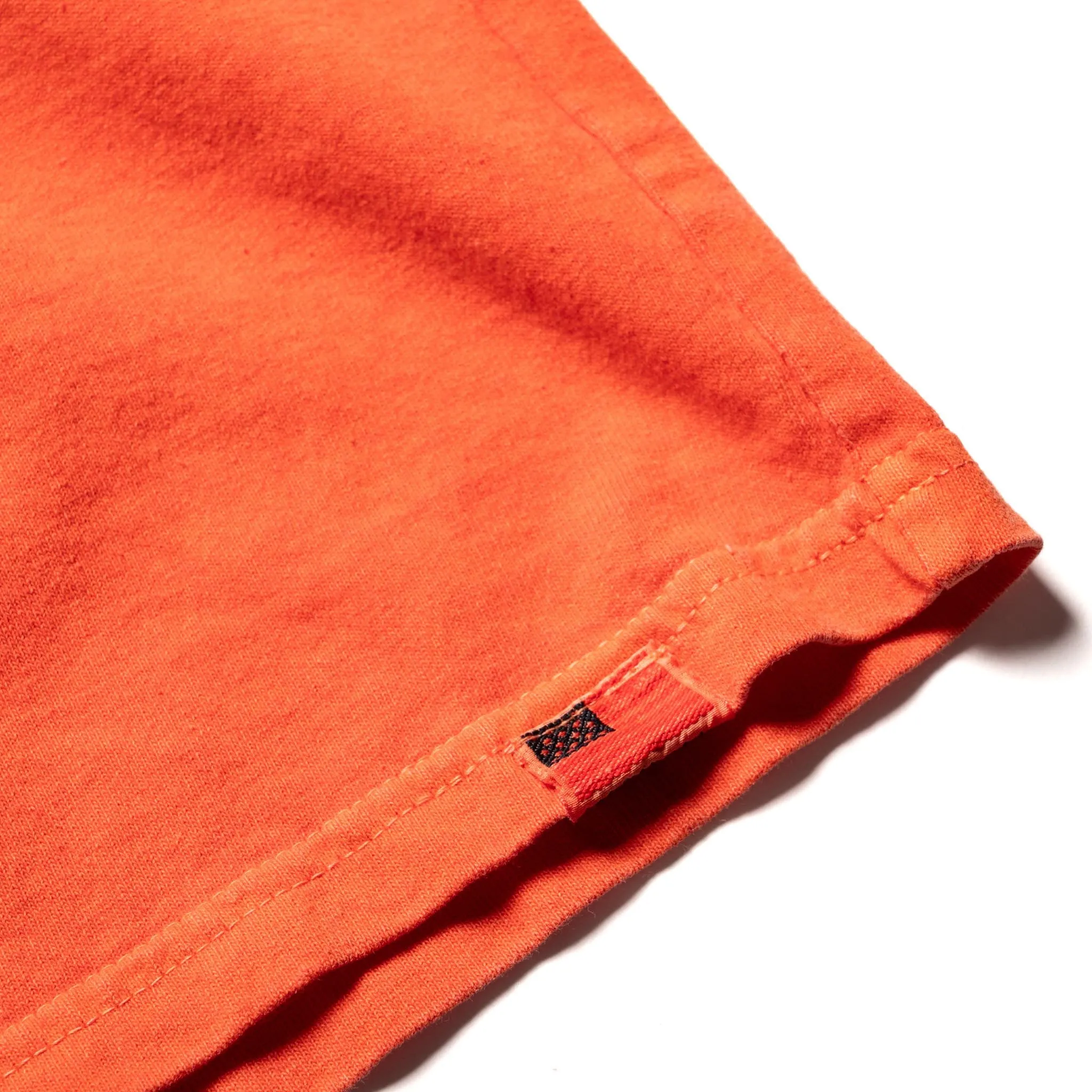 8207A USA Cotton Pigment Dye Graphic T-Shirt - Orange sold by BlackBlue product image thumbnail 5
