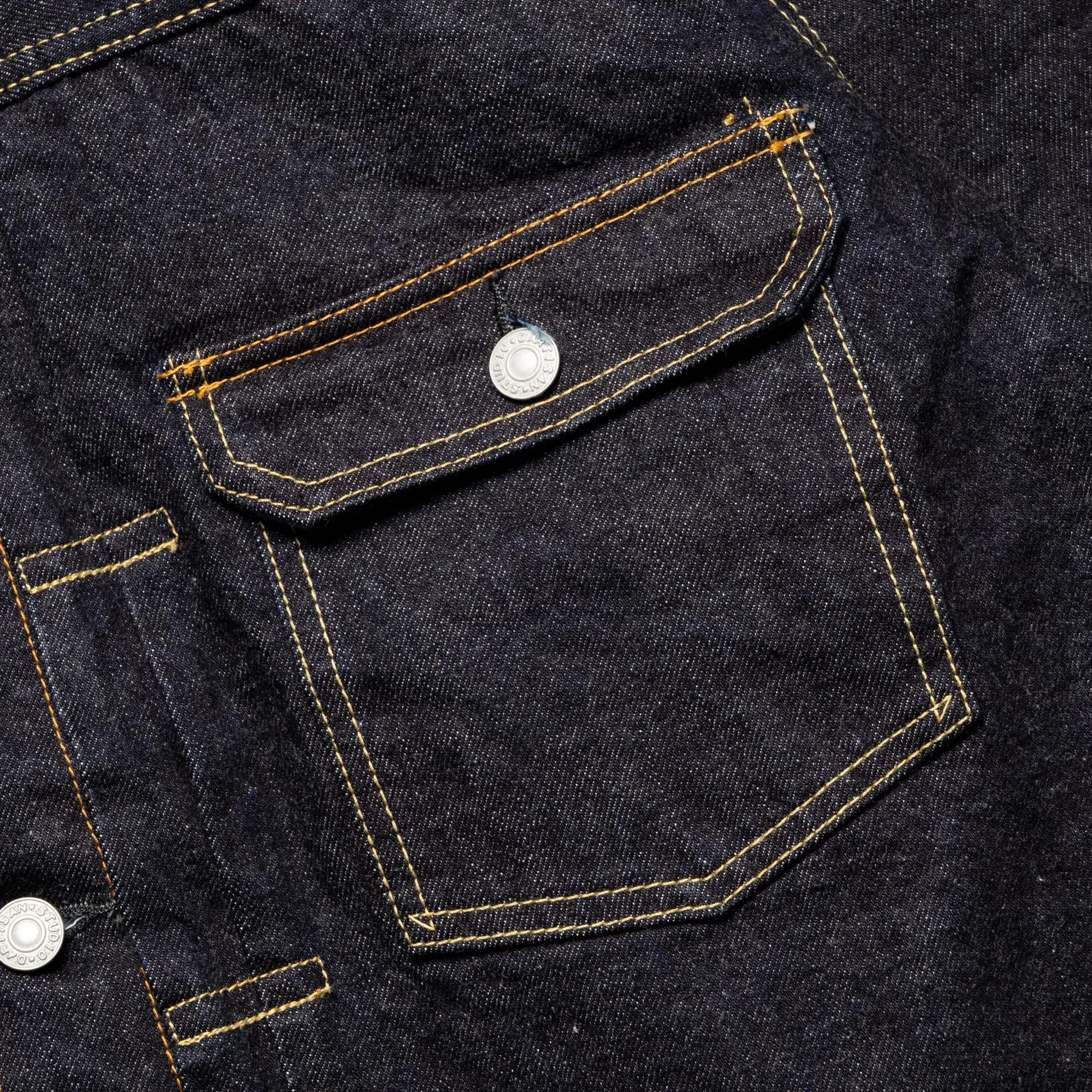 SD-412W 15oz Type II Selvedge Jacket sold by BlackBlue product image thumbnail 4