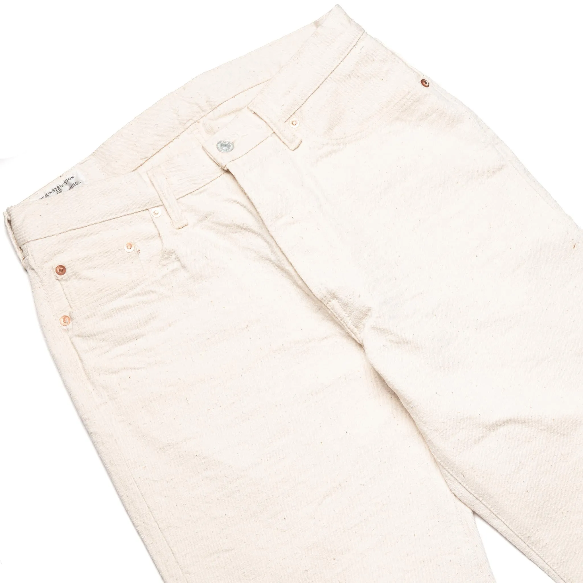 SD-1001E Ecru GL3 15oz Slub Selvedge Denim - Regular Straight sold by BlackBlue product image thumbnail 4