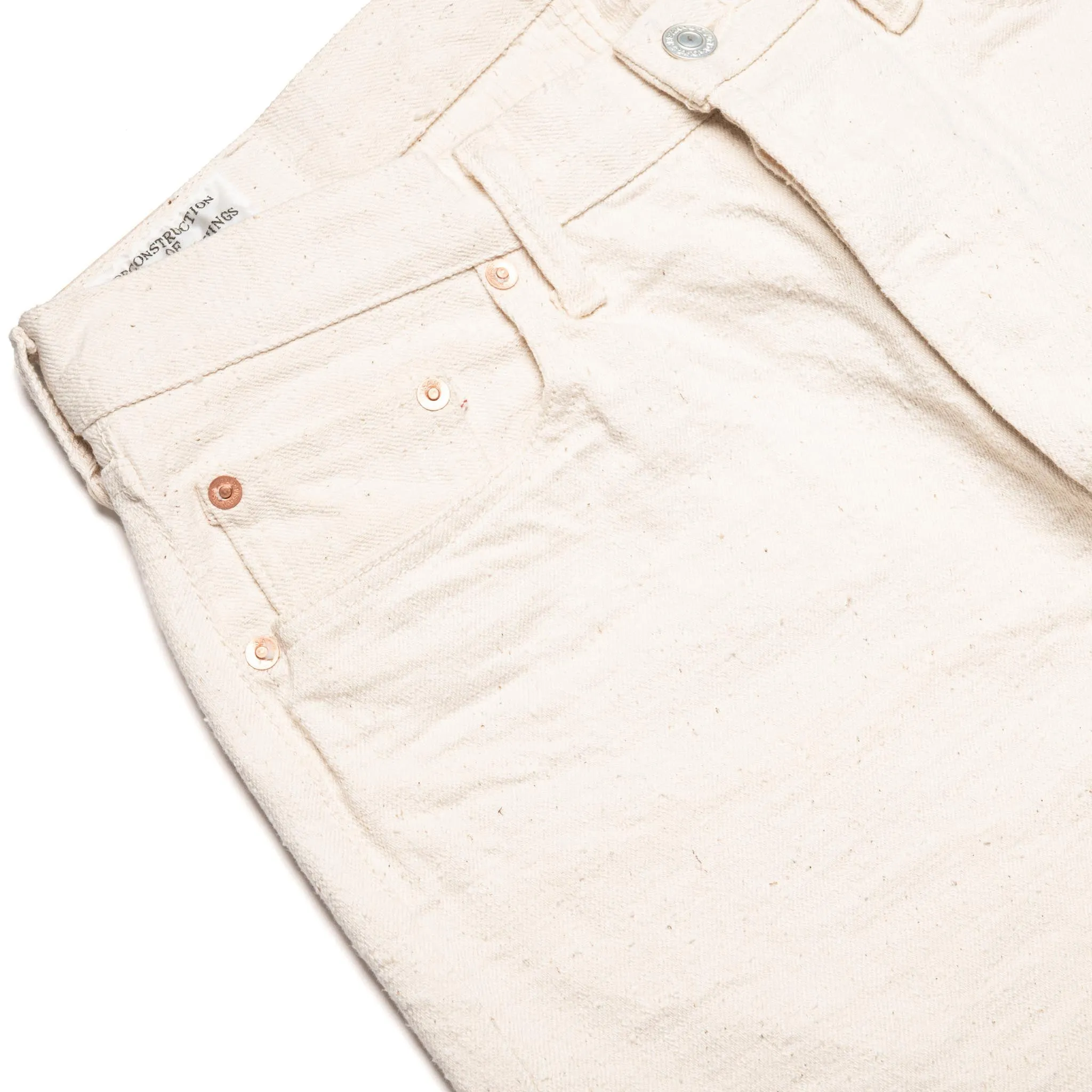 SD-1001E Ecru GL3 15oz Slub Selvedge Denim - Regular Straight sold by BlackBlue product image thumbnail 5