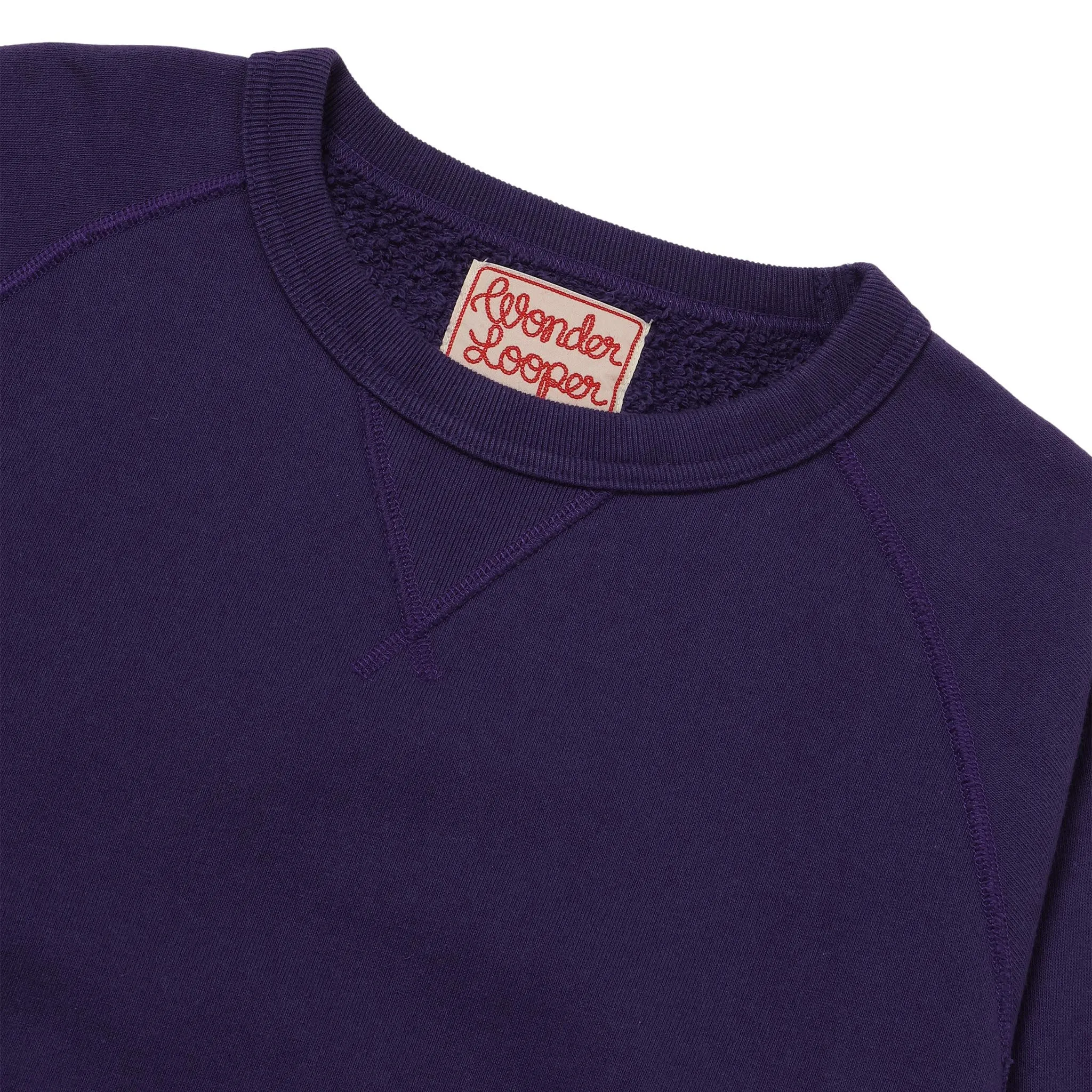 Pullover Crewneck Super Looper French Terry - Purple sold by BlackBlue product image thumbnail 2