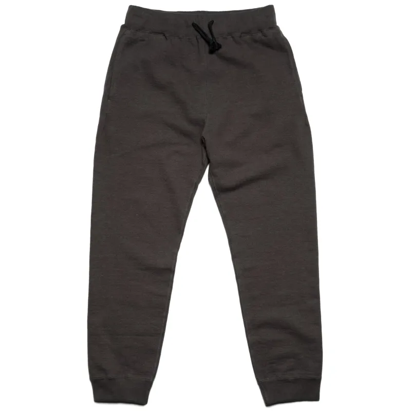 SWS-SC03 Japanese Cotton Sweat Pants - Kuromame made by Samurai Jeans