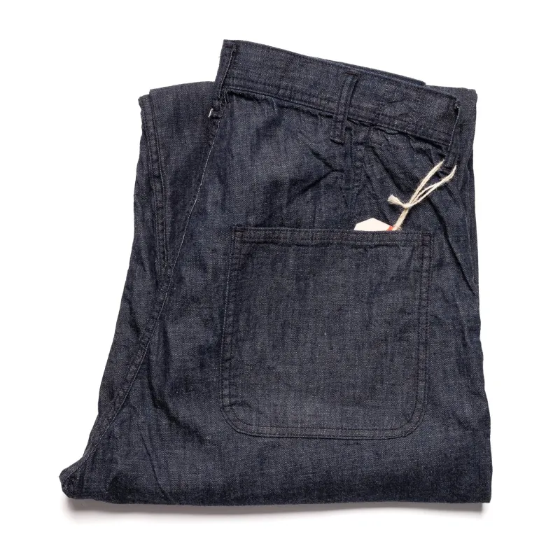 1141-1 USN Seamen's Trousers - Indigo made by Full Count