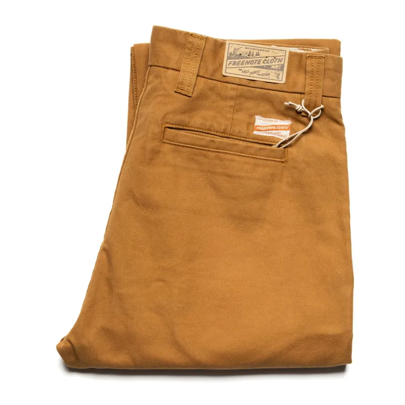 Deck Pant - Khaki made by Freenote Cloth