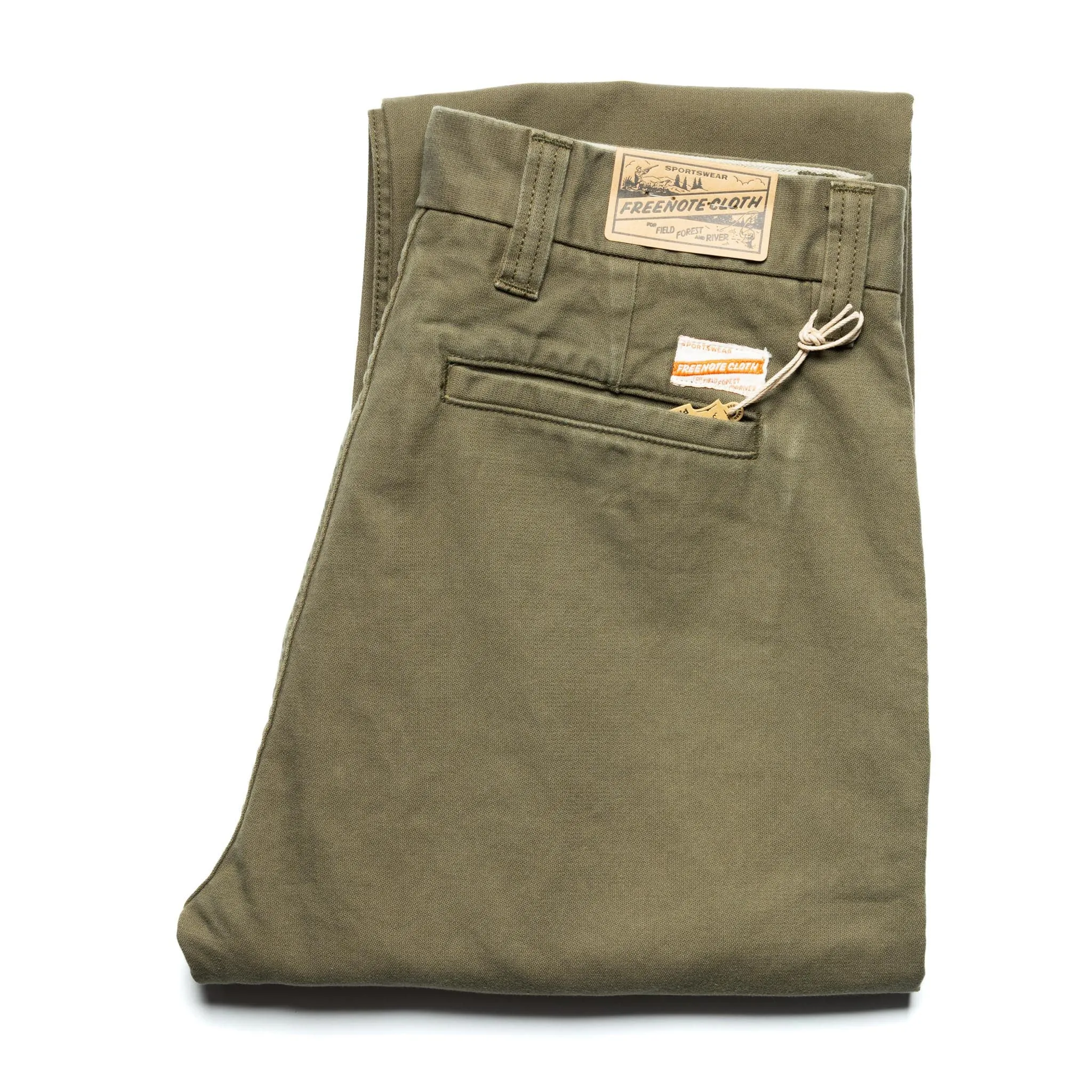 Deck Pant - Olive sold by BlackBlue