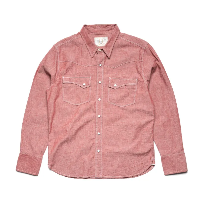 Calico Western Dusty Red made by Freenote Cloth
