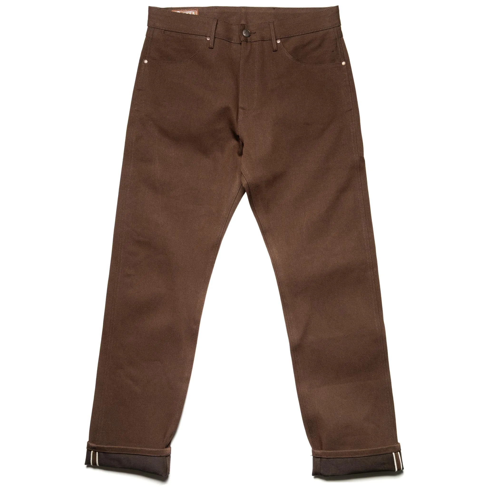 Wilkes Western 15 oz Dark Brown Selvedge Denim sold by BlackBlue product image thumbnail 2