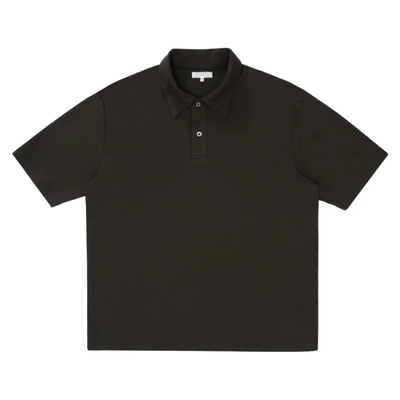 LW-P301 Interlock Two Button Polo - Flint made by Lady White Co.