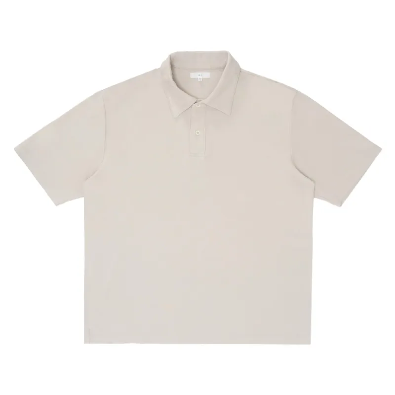 LW-P301 Interlock Two Button Polo - Solar Grey made by Lady White Co.