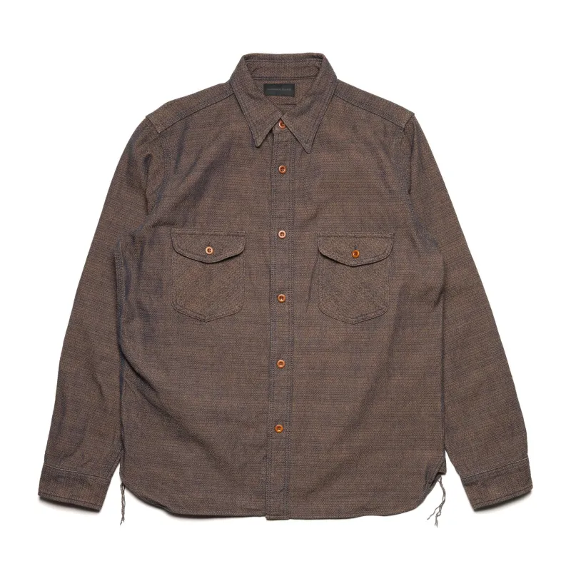 SSS26-KSKW Kanoko Aimadara Work Shirt made by Samurai Jeans