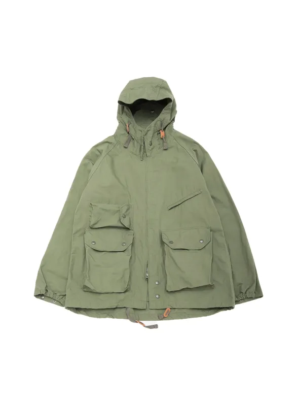 Atlantic Parka - Olive Cotton Ripstop made by Engineered Garments