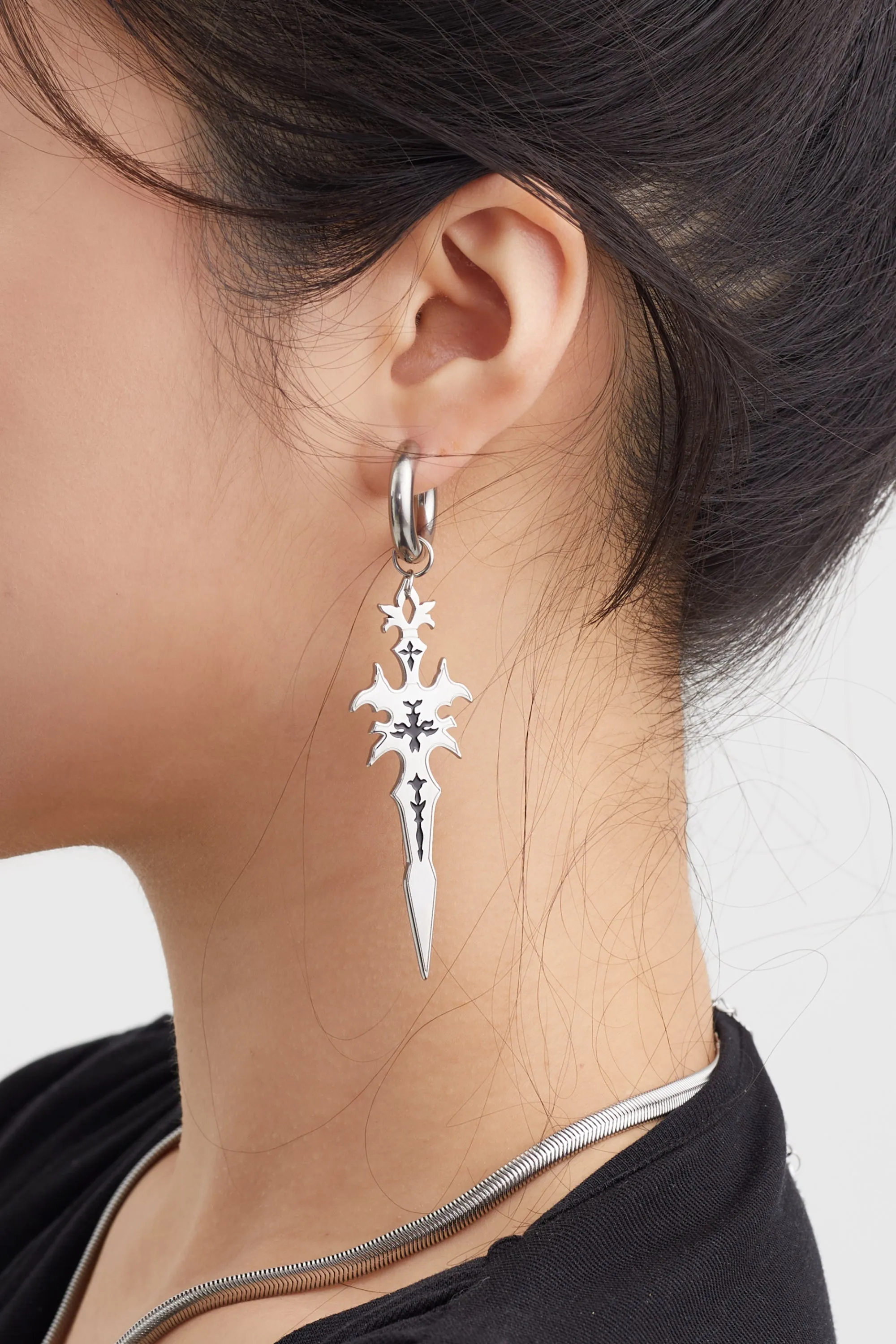 Fervooor Acid Style Sword earrings sold by Fervooor