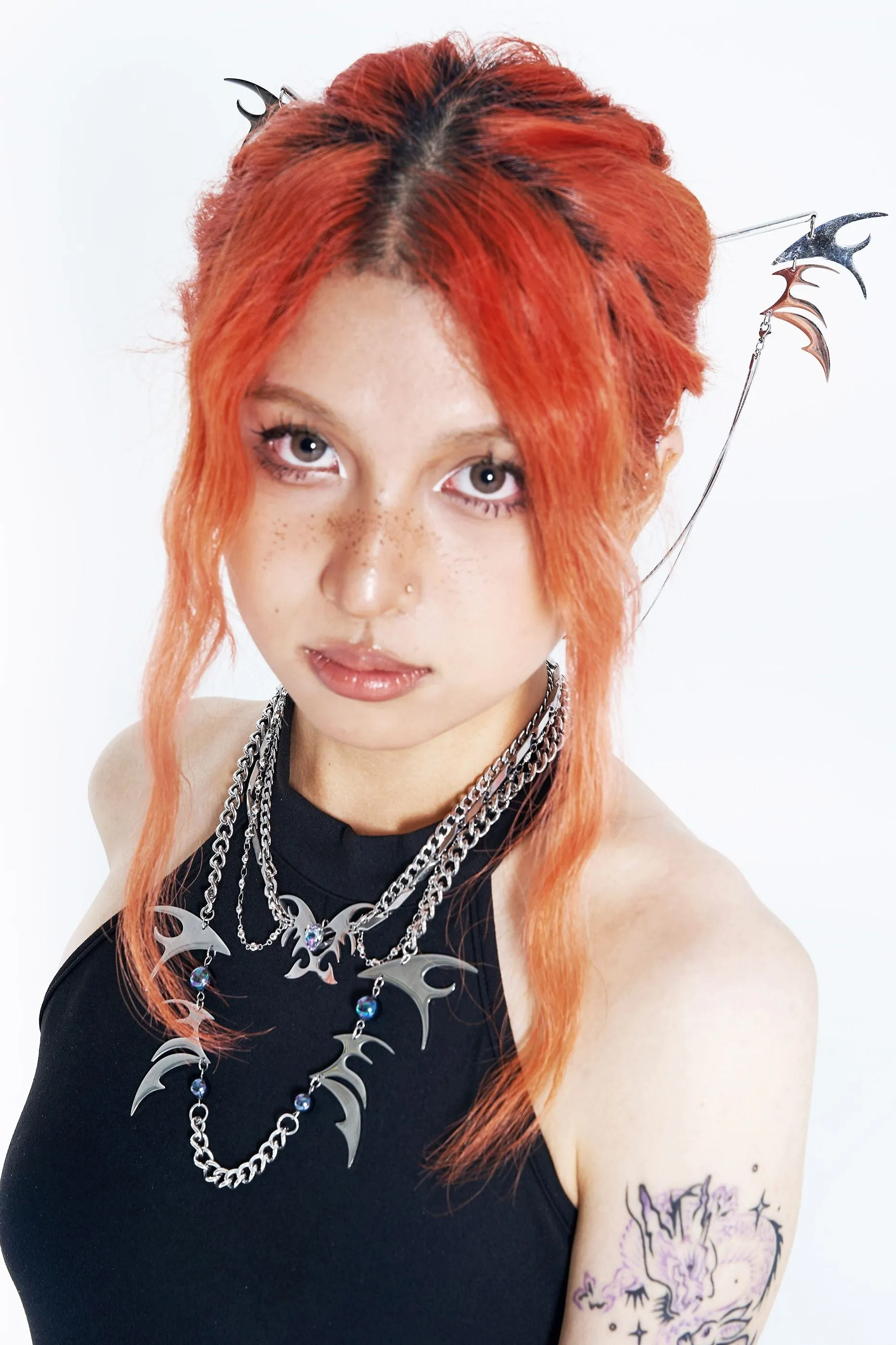 Fervooor FEV Butterfly Long chain necklace sold by Fervooor product image thumbnail 3
