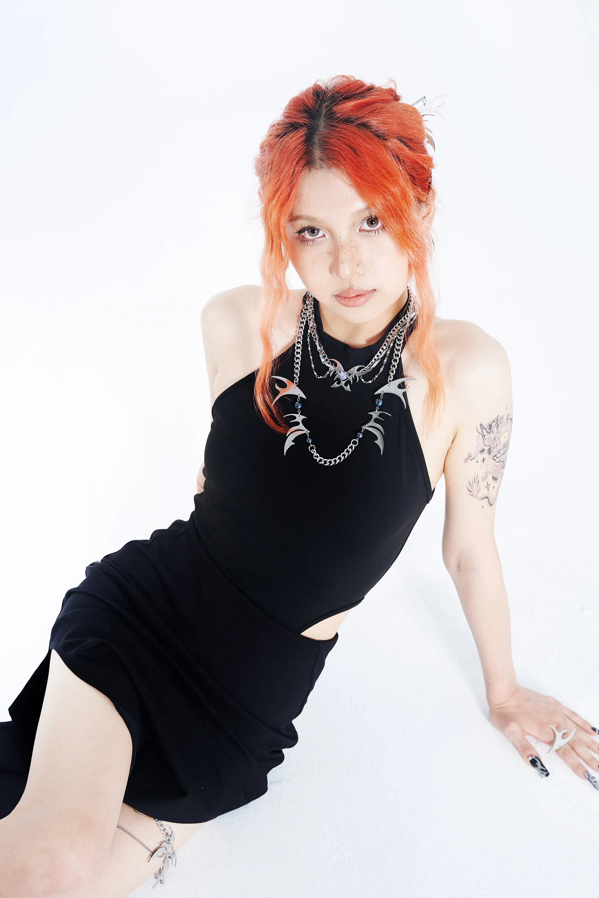 Fervooor FEV Butterfly Long chain necklace sold by Fervooor product image thumbnail 4