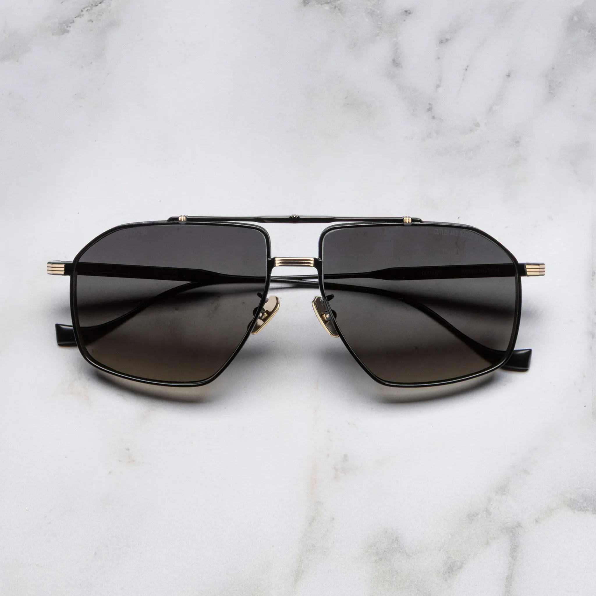 Kensington 1424 Aviator Polarised Sunglasses sold by Cutler and Gross