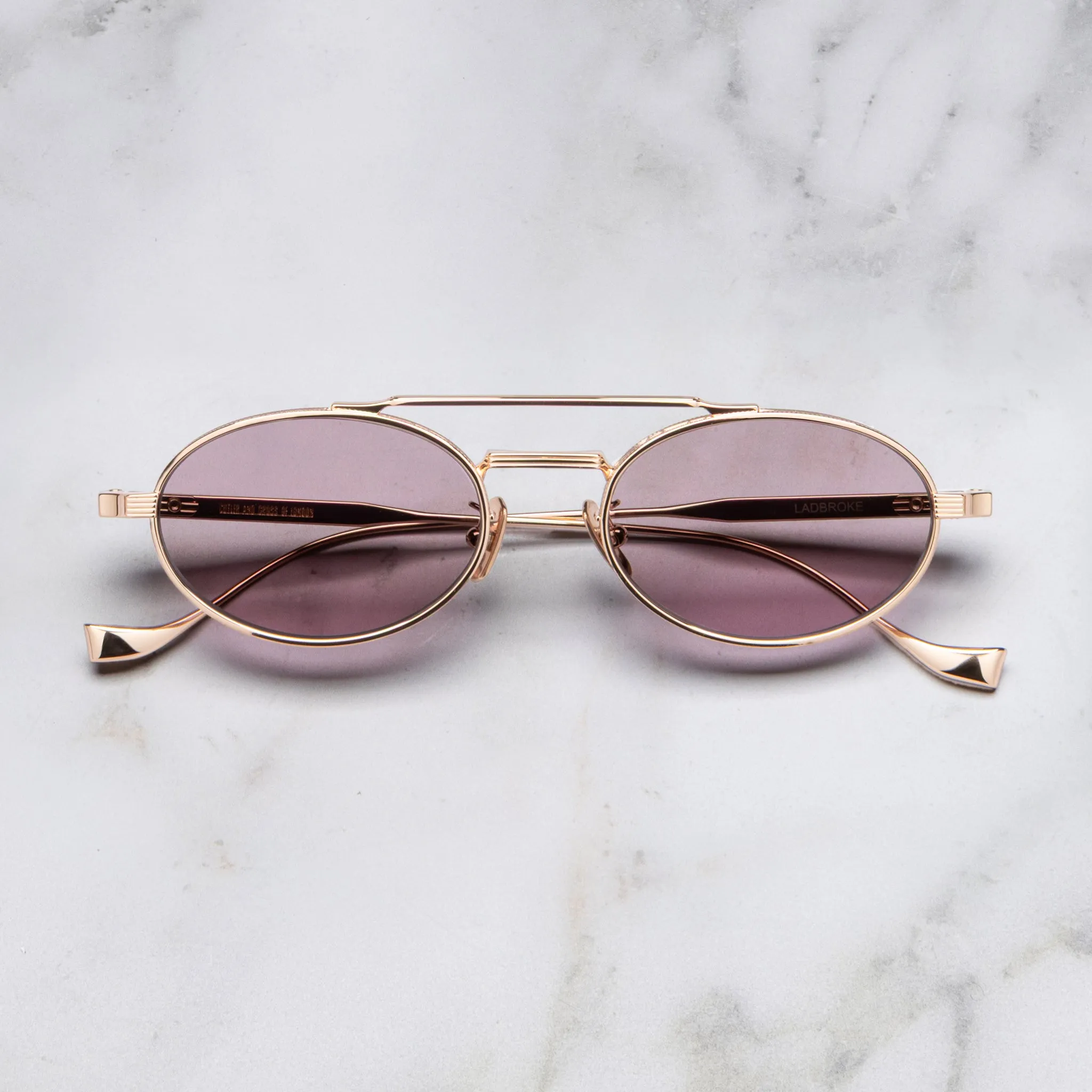Ladbroke 1427 Oval Sunglasses sold by Cutler and Gross product image thumbnail 5