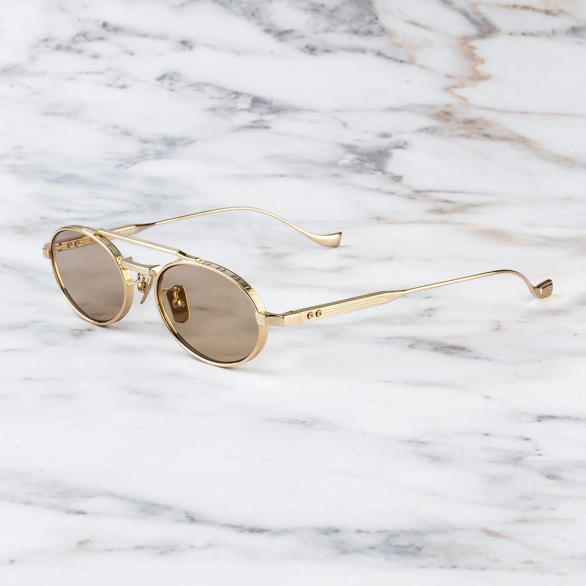Ladbroke 1427 Oval Sunglasses sold by Cutler and Gross product image thumbnail 2