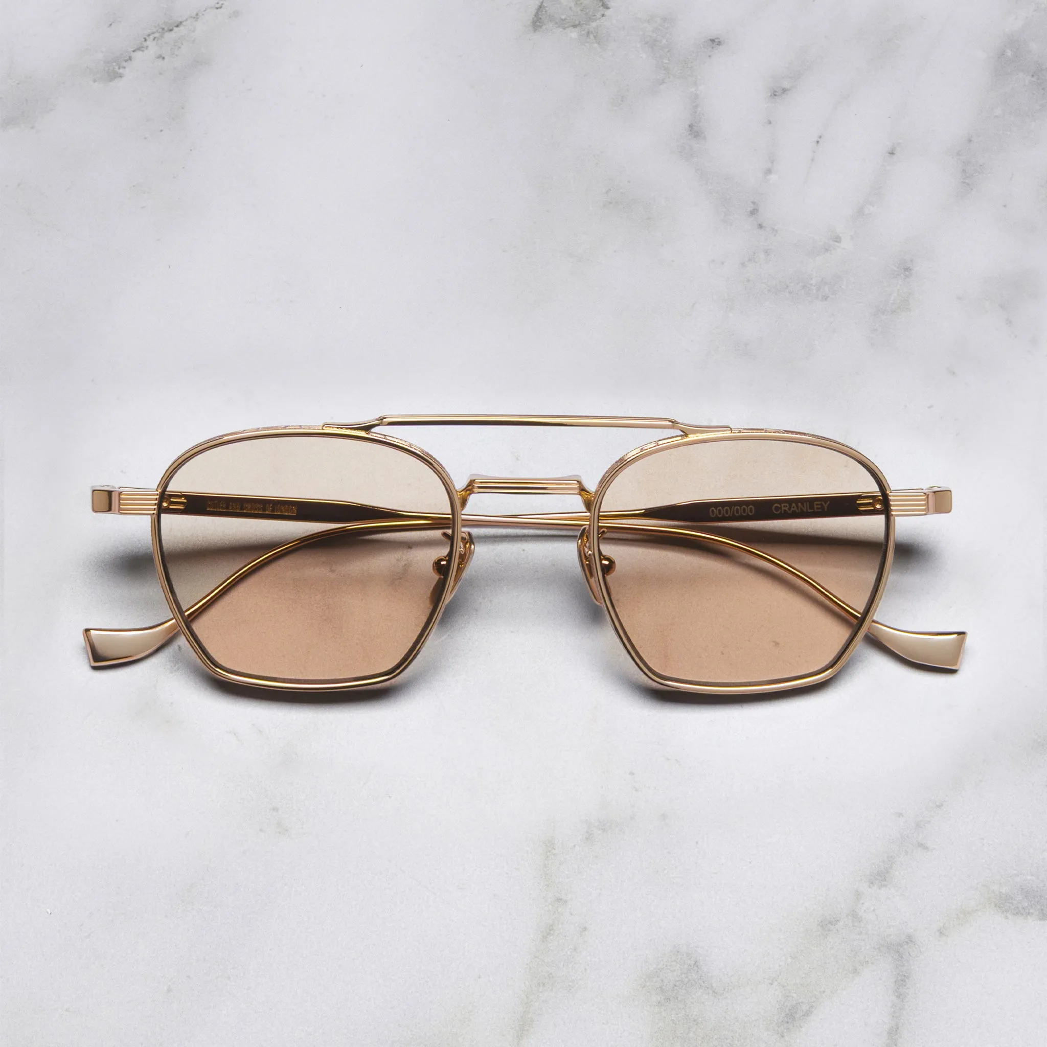 Cranley 1425 Aviator Sunglasses sold by Cutler and Gross product image thumbnail 3