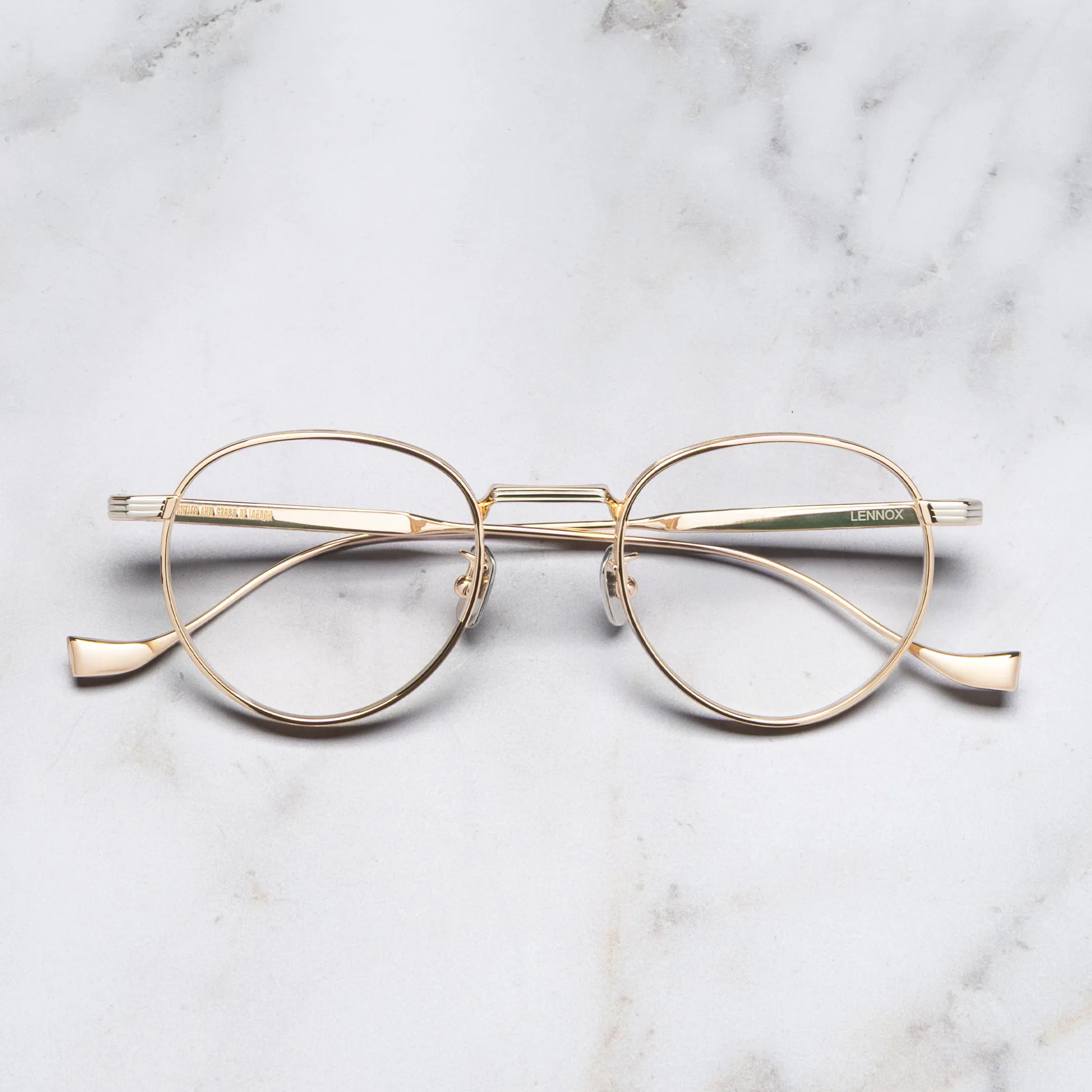 Lennox 1428 Round Opticals sold by Cutler and Gross