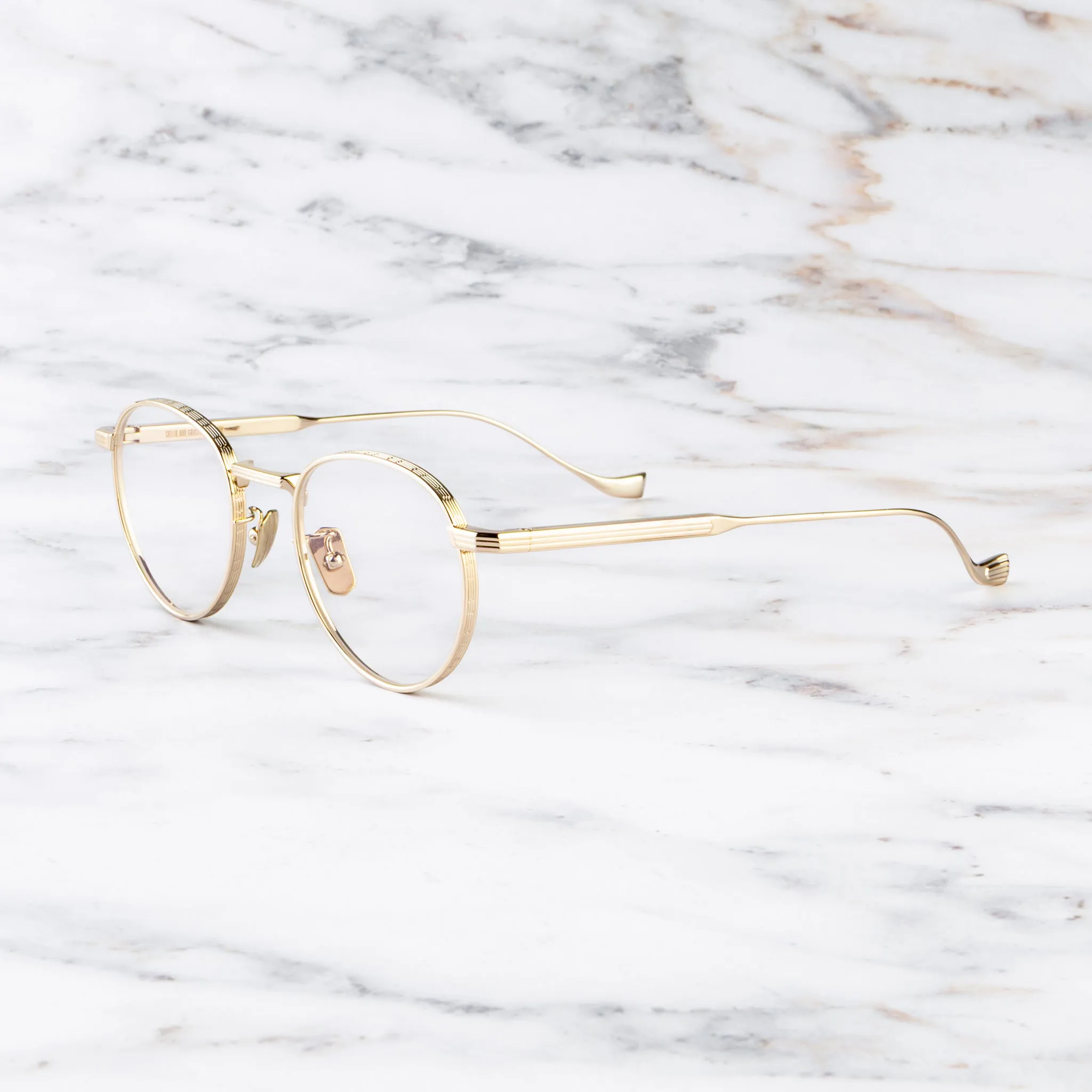 Lennox 1428 Round Opticals sold by Cutler and Gross product image thumbnail 4