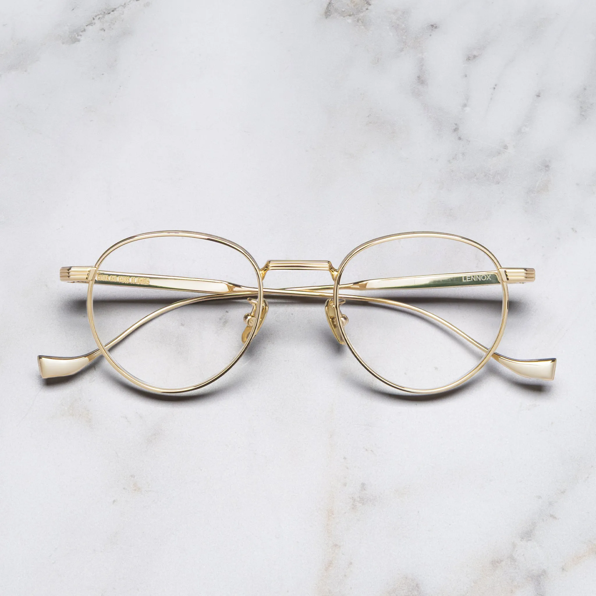Lennox 1428 Round Opticals sold by Cutler and Gross product image thumbnail 3