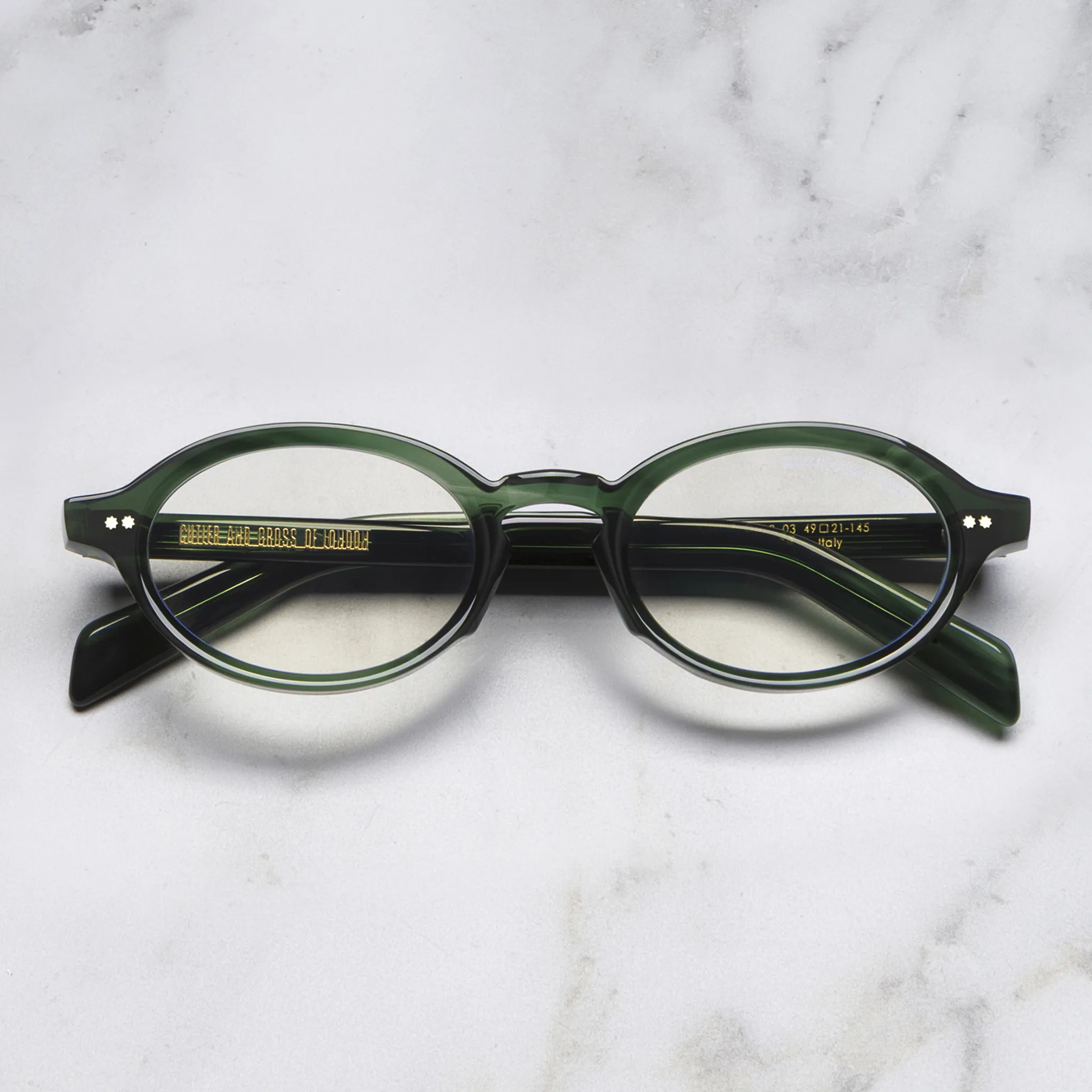 GR13 Oval Opticals sold by Cutler and Gross