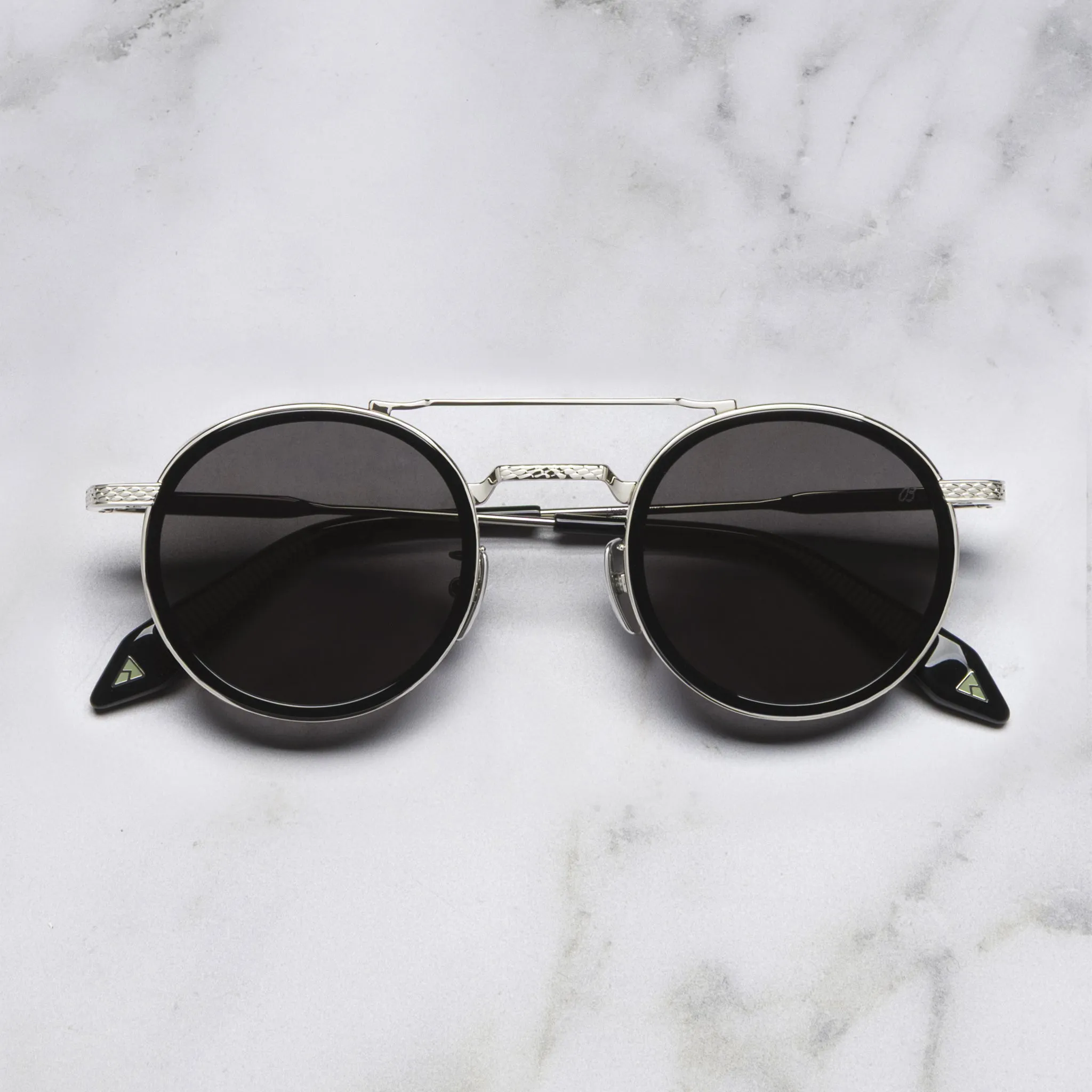Breitling Chrono 0002 Round Sunglasses sold by Cutler and Gross