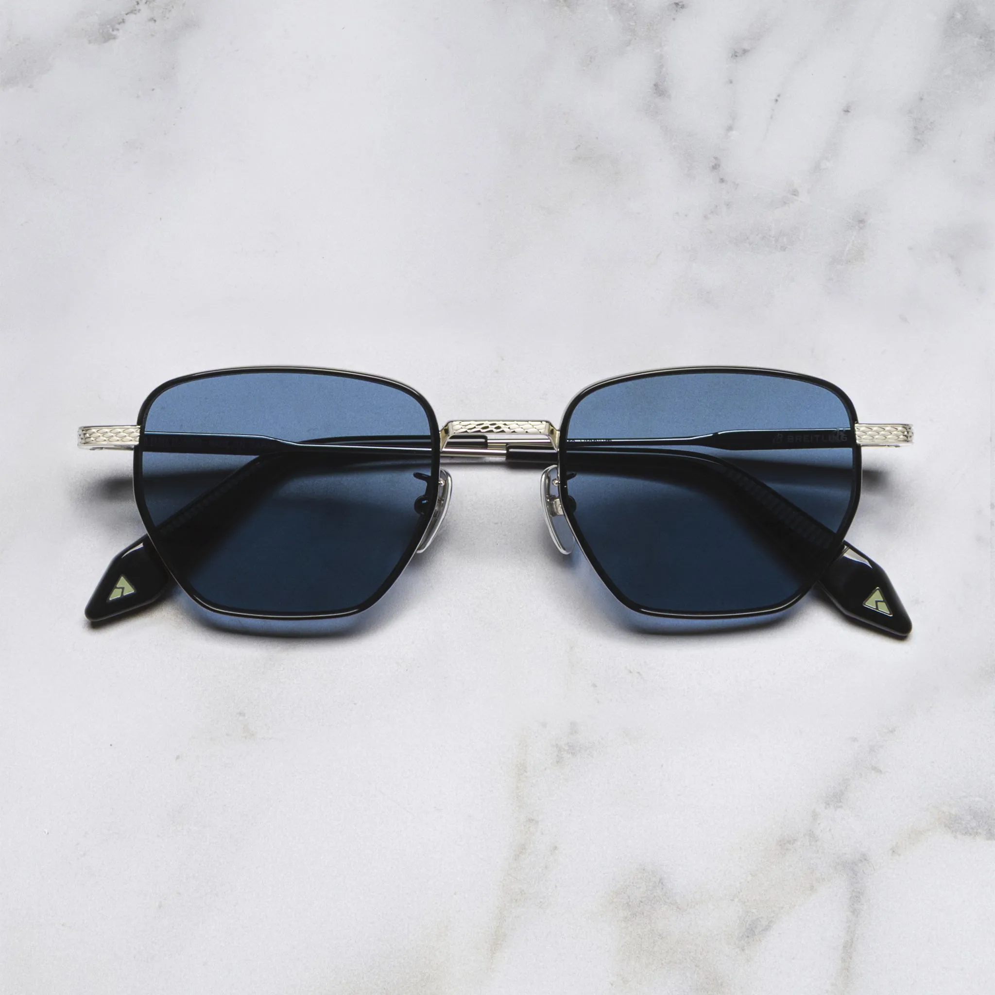 Breitling Léman 0001 Square Sunglasses sold by Cutler and Gross product image thumbnail 3