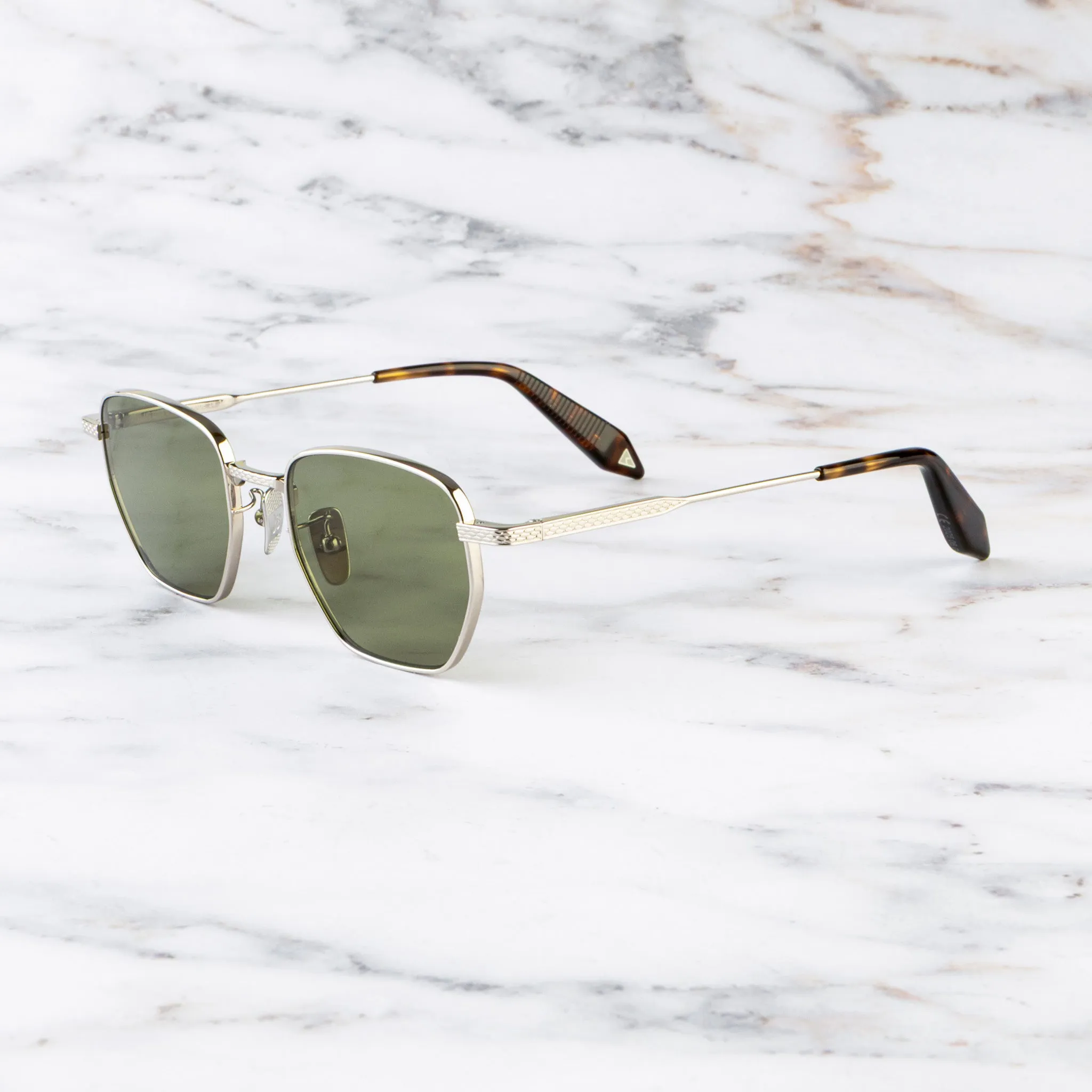 Breitling Léman 0001 Square Sunglasses sold by Cutler and Gross product image thumbnail 2