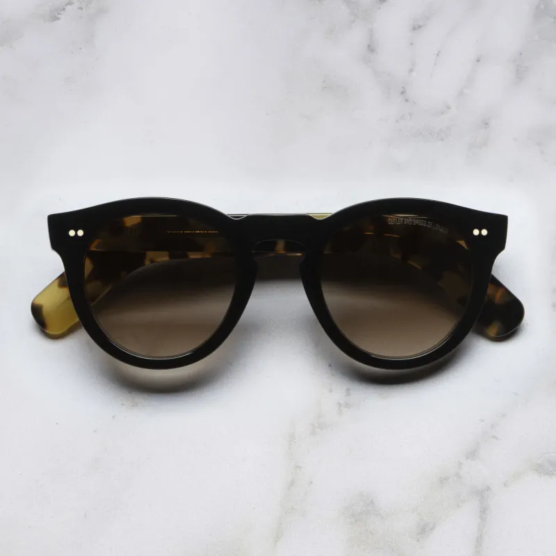 0734V2 Round Sunglasses (Small) made by Cutler and Gross