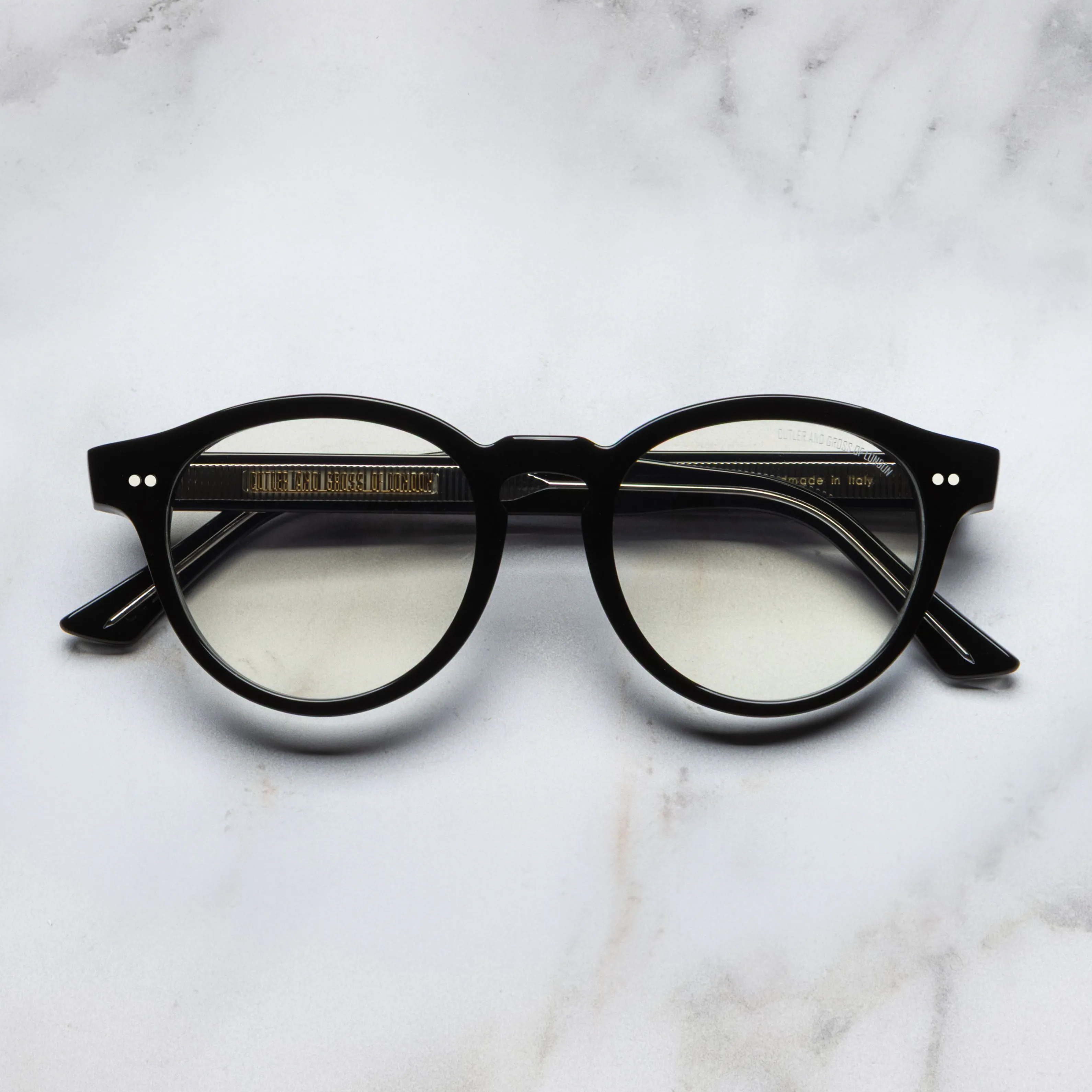 1378 Blue Light Filter Round Opticals sold by Cutler and Gross product image thumbnail 3