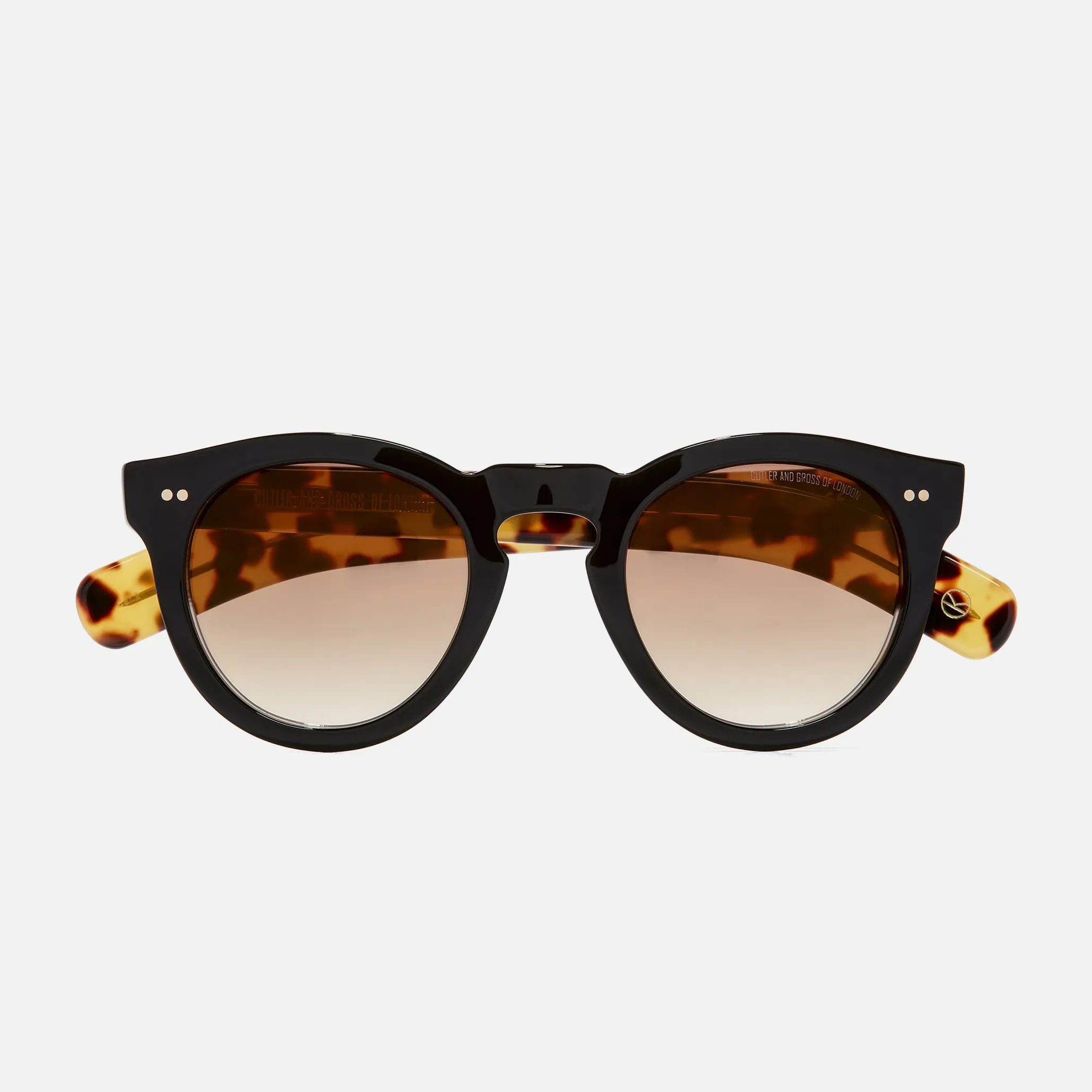 0734V2 Kingsman Round Sunglasses sold by Cutler and Gross product image thumbnail 3