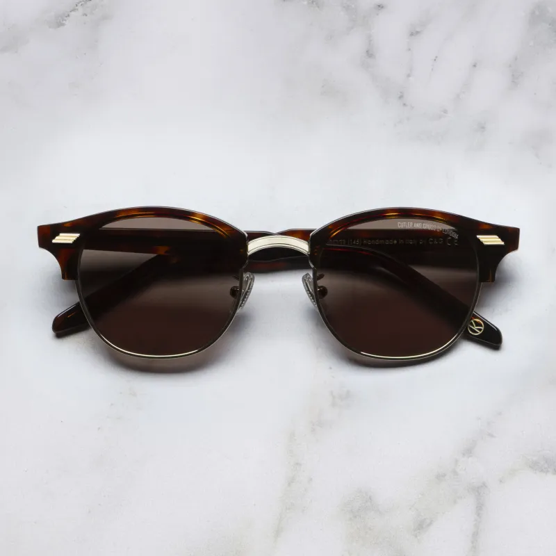 1334 Kingsman Round Sunglasses made by Cutler and Gross