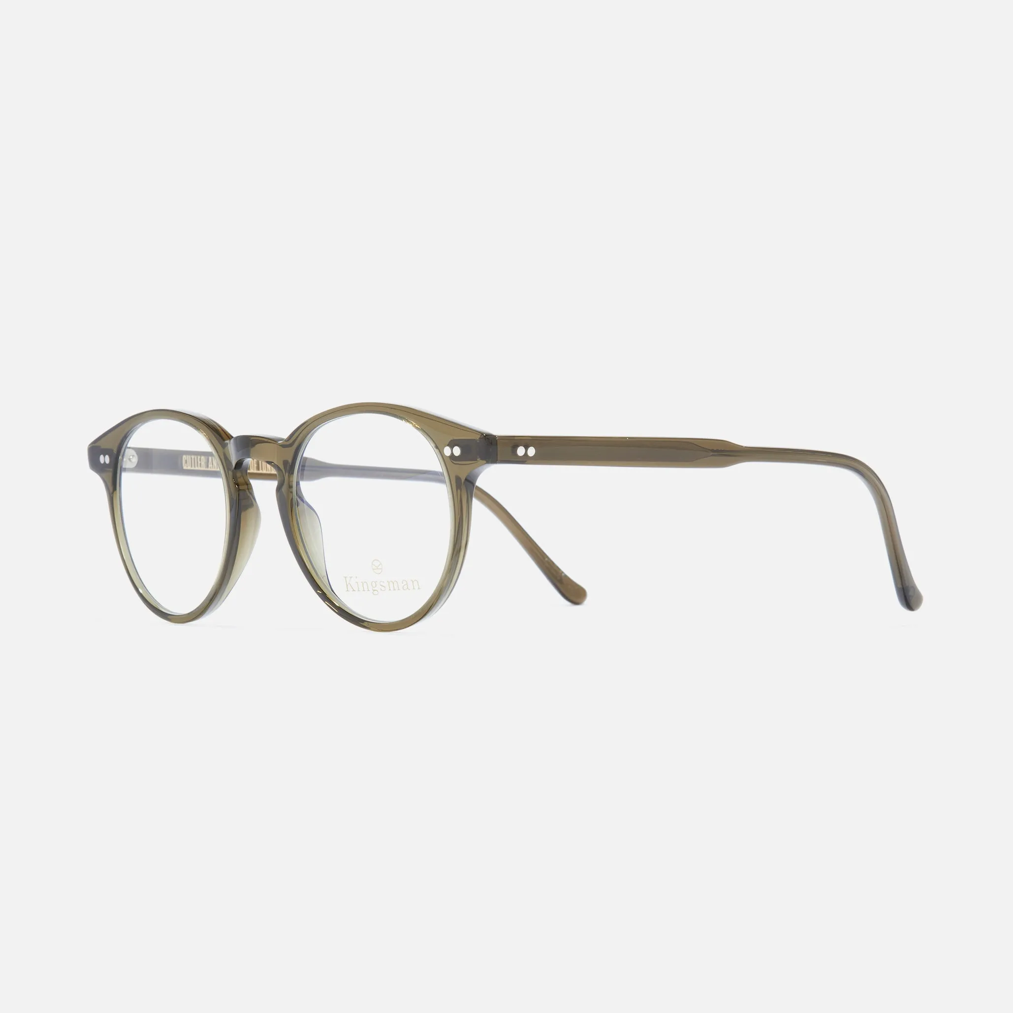 0710 Kingsman Round Opticals sold by Cutler and Gross product image thumbnail 2