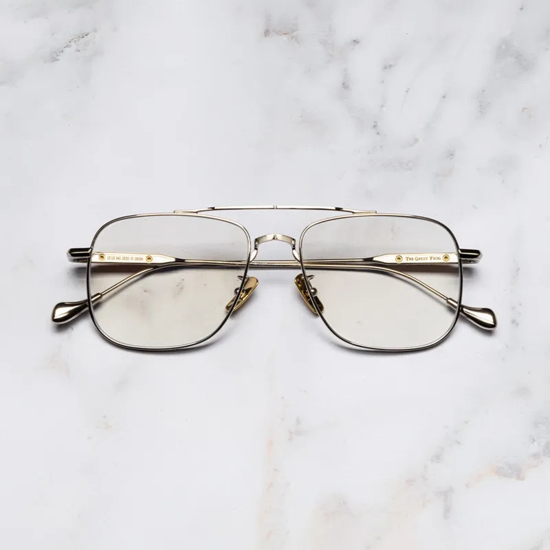 The Great Frog Richards Rectangle Opticals made by Cutler and Gross
