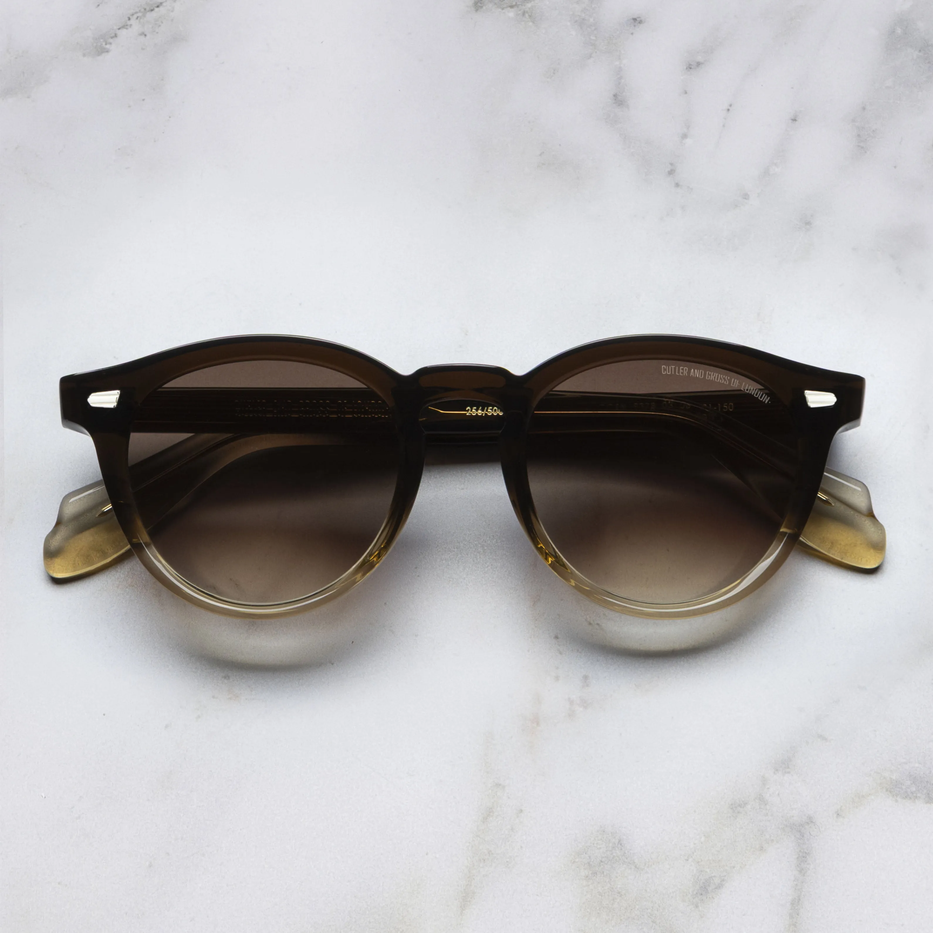 9378 Round Sunglasses sold by Cutler and Gross product image thumbnail 3