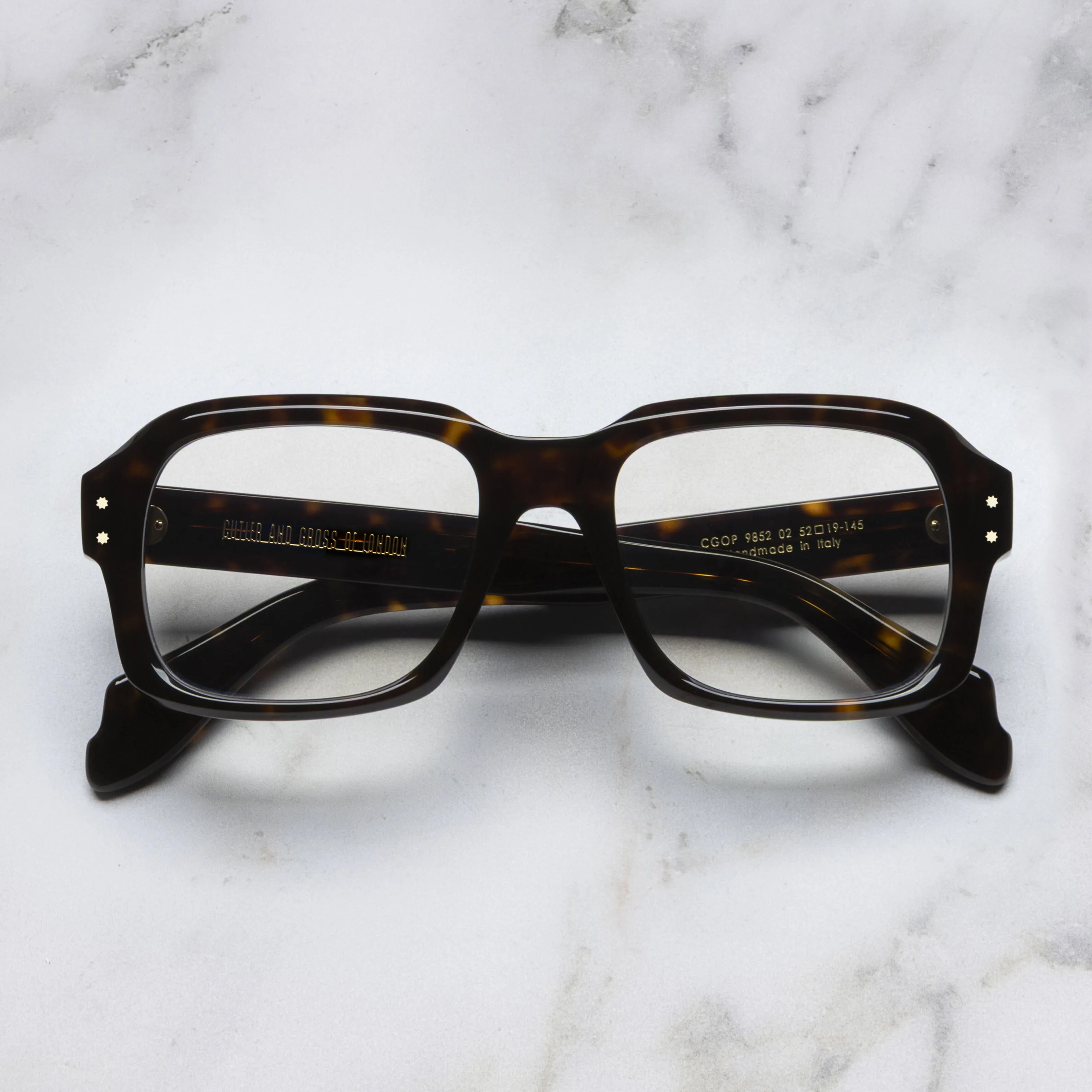 9852 Rectangle Opticals sold by Cutler and Gross