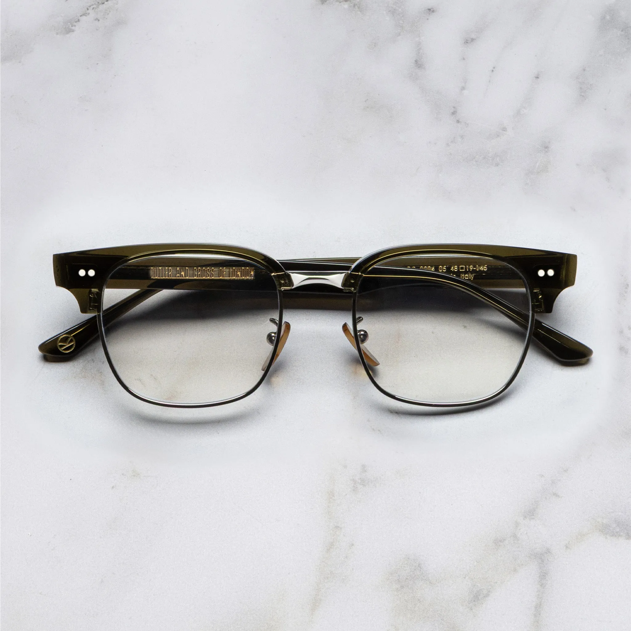 0004 Kingsman Round Opticals sold by Cutler and Gross product image thumbnail 3