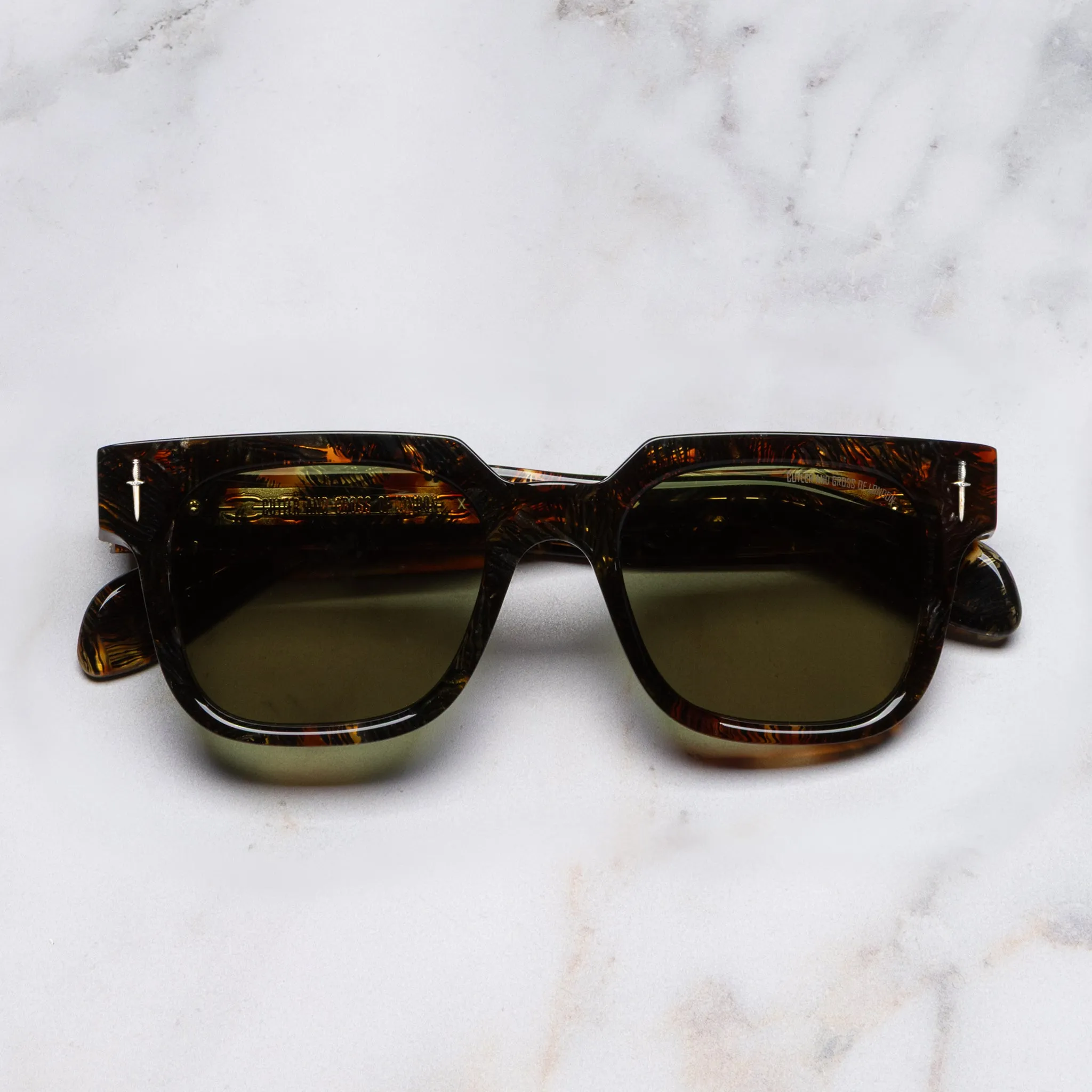 The Great Frog Lucky Diamond II Rectangle Sunglasses sold by Cutler and Gross product image thumbnail 3