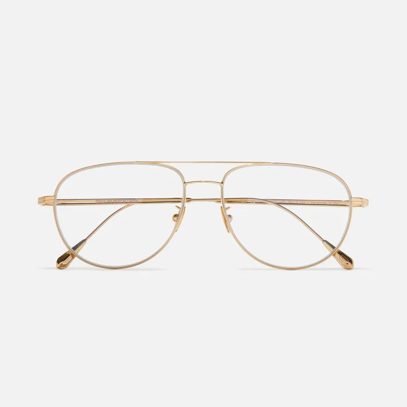 0002 Aviator Opticals made by Cutler and Gross
